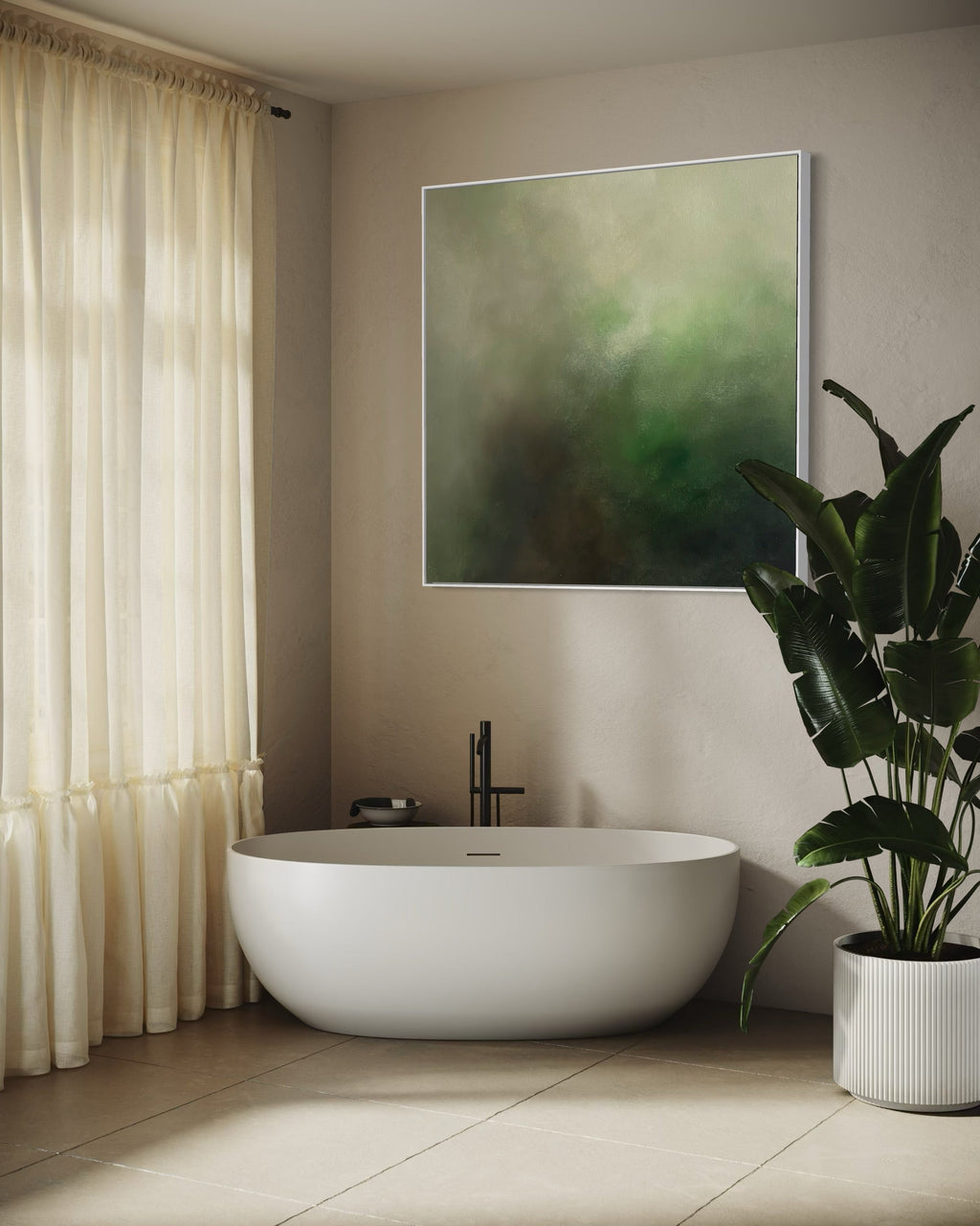 "Earth Fade" - Canvas Print