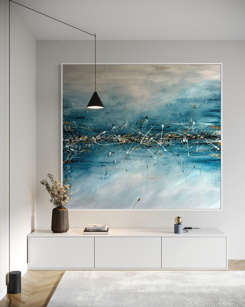 "Clear Lightning" - Canvas Print