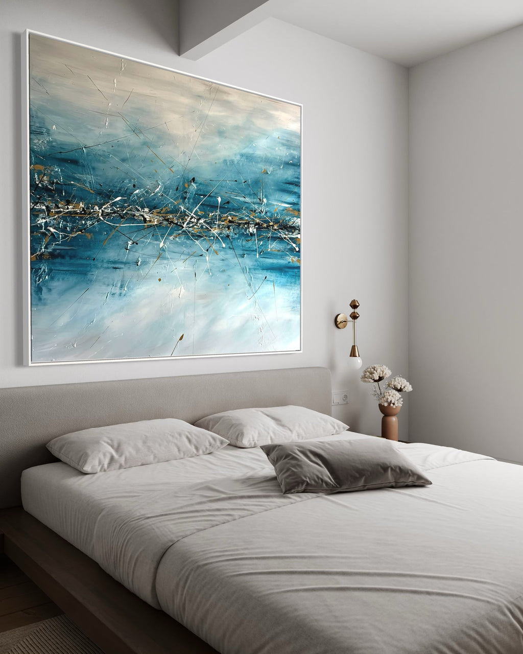 "Clear Lightning" - Canvas Print