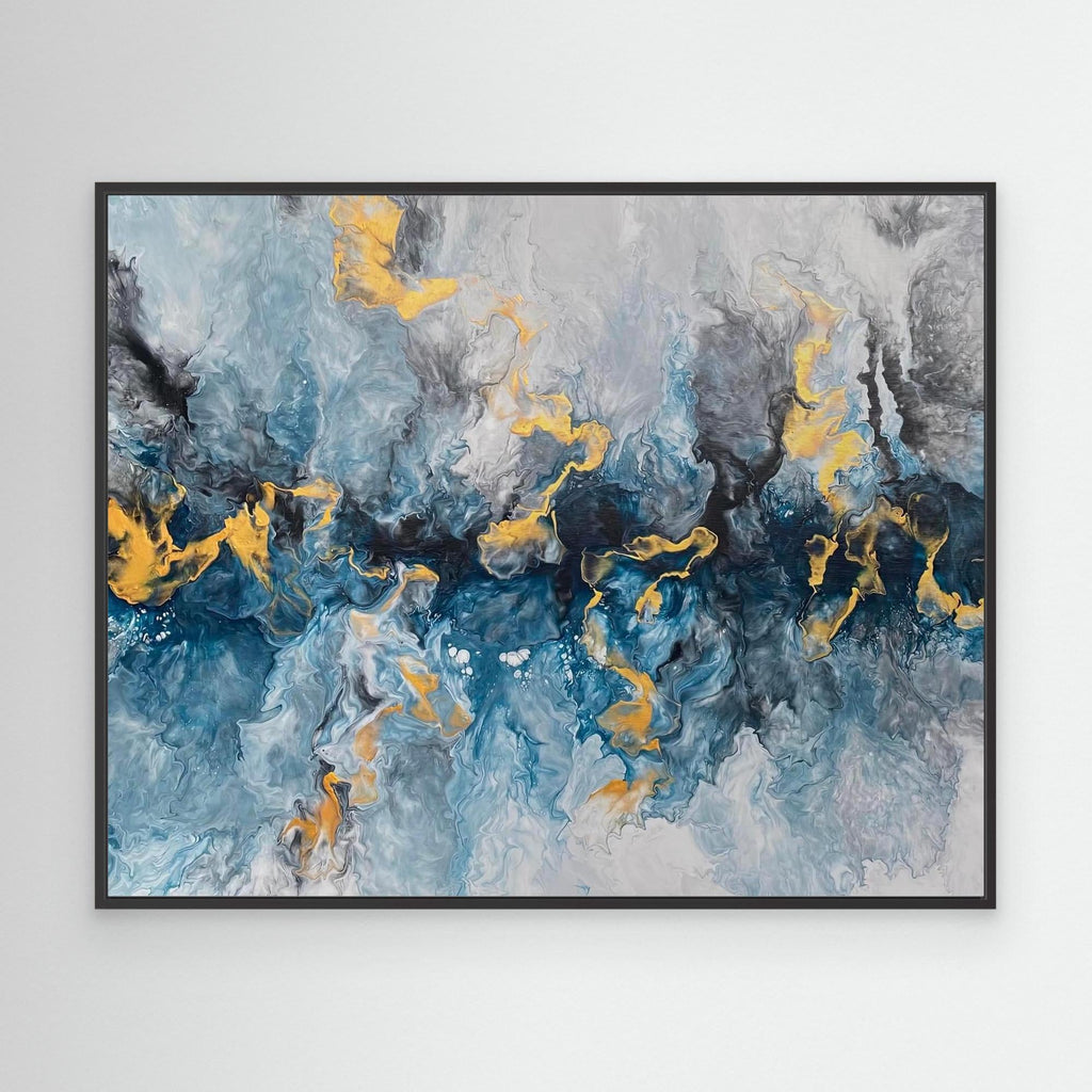 "Blue Crown" - Canvas Print