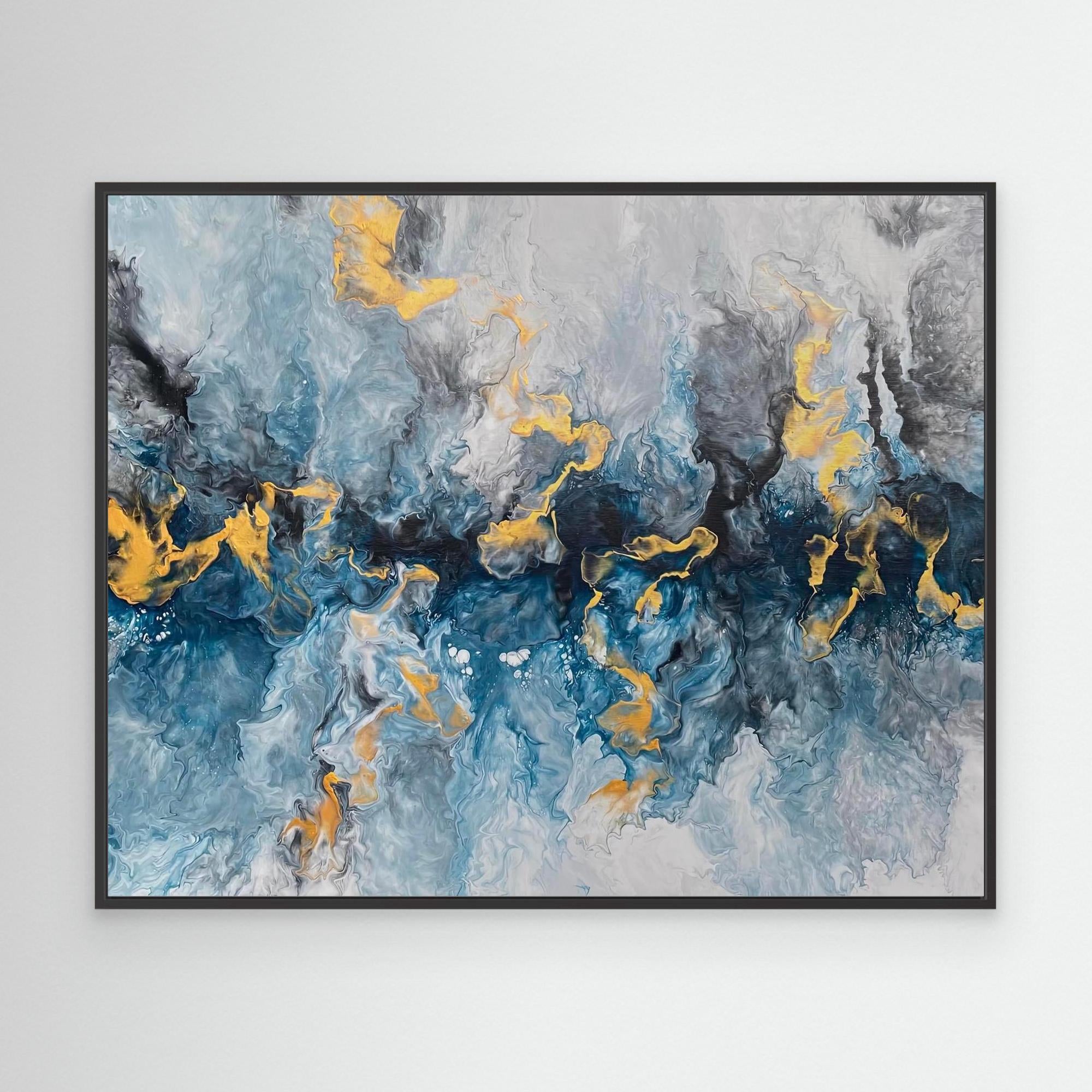 "Blue Crown" - Canvas Print