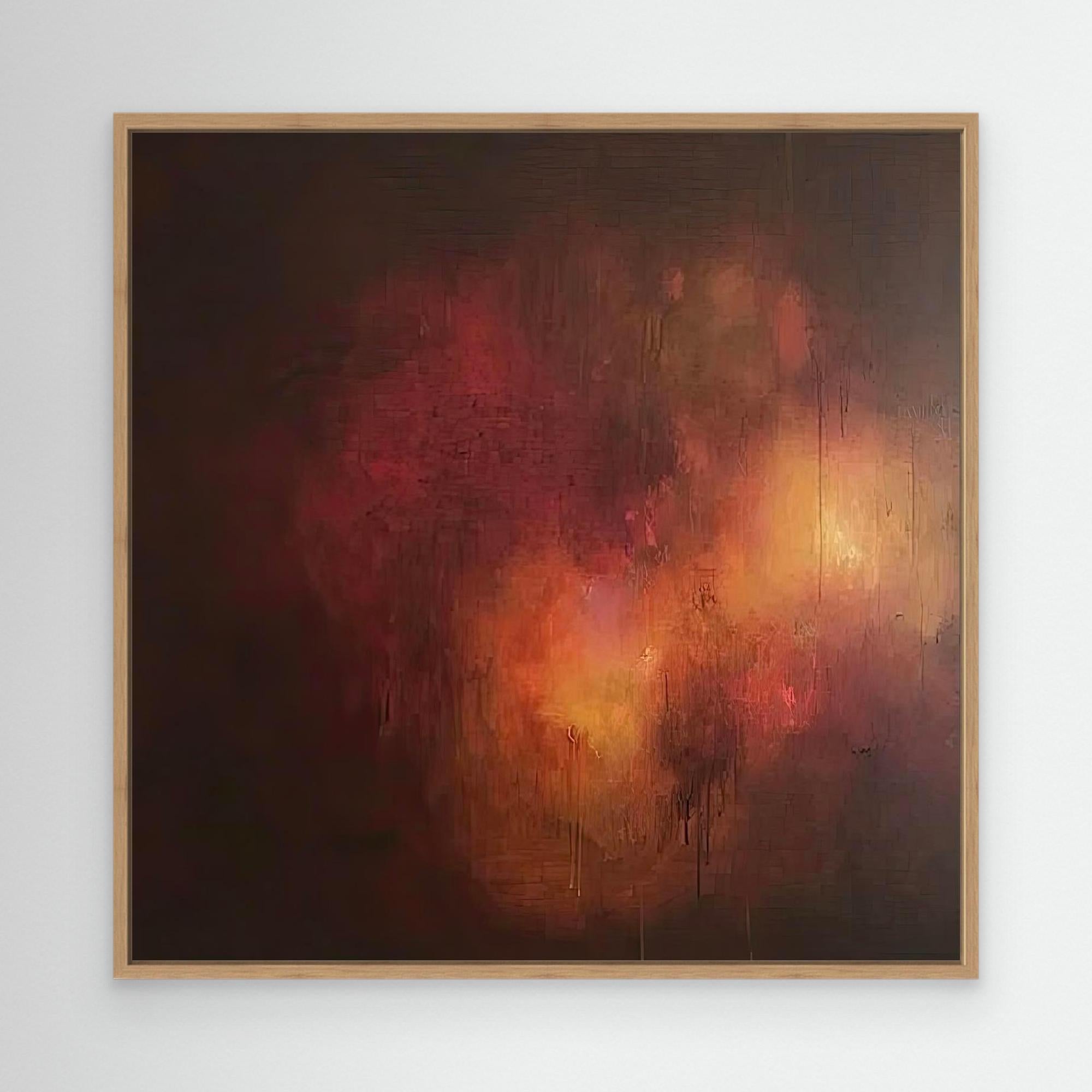 "Burning Light" Canvas Print