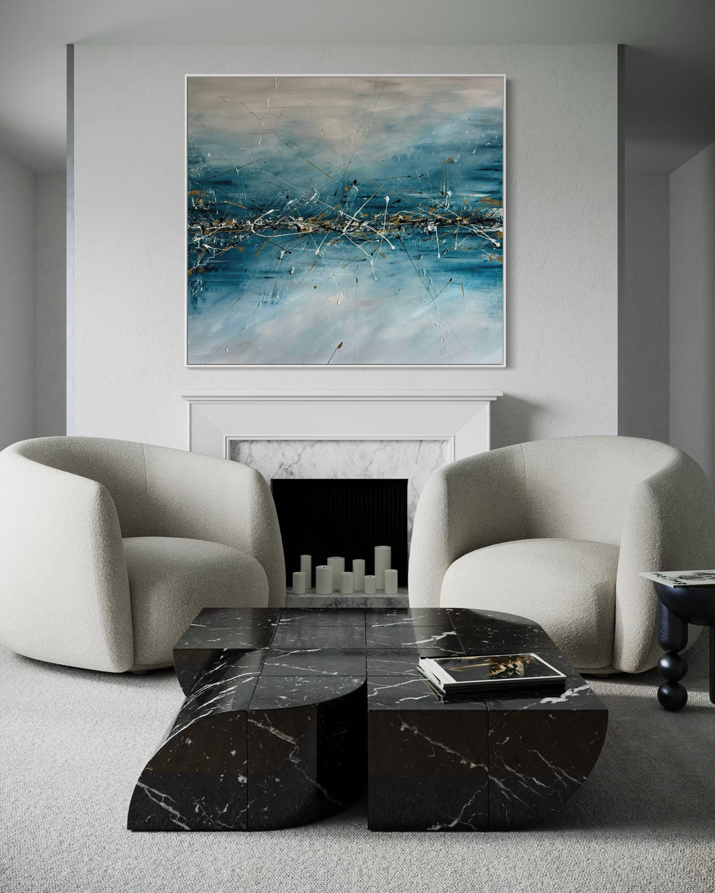 "Clear Lightning" - Canvas Print