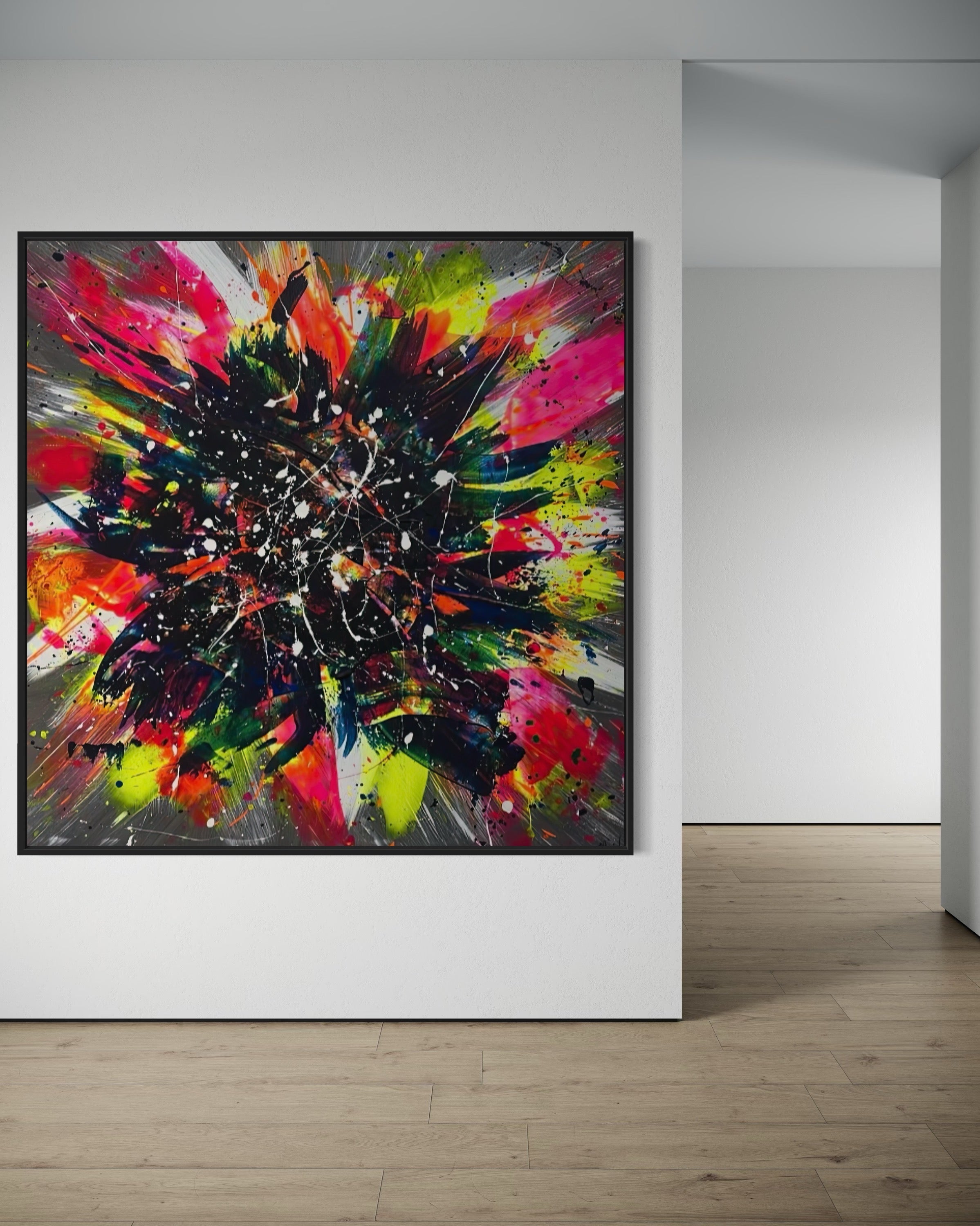 "Bursting" - Canvas Print
