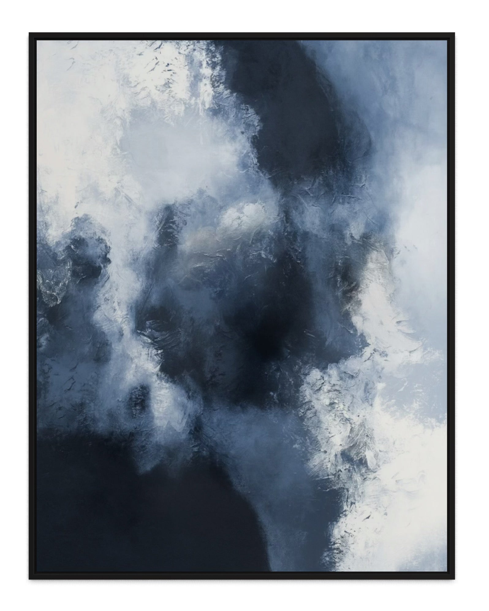 "Blue Desire" Canvas Print