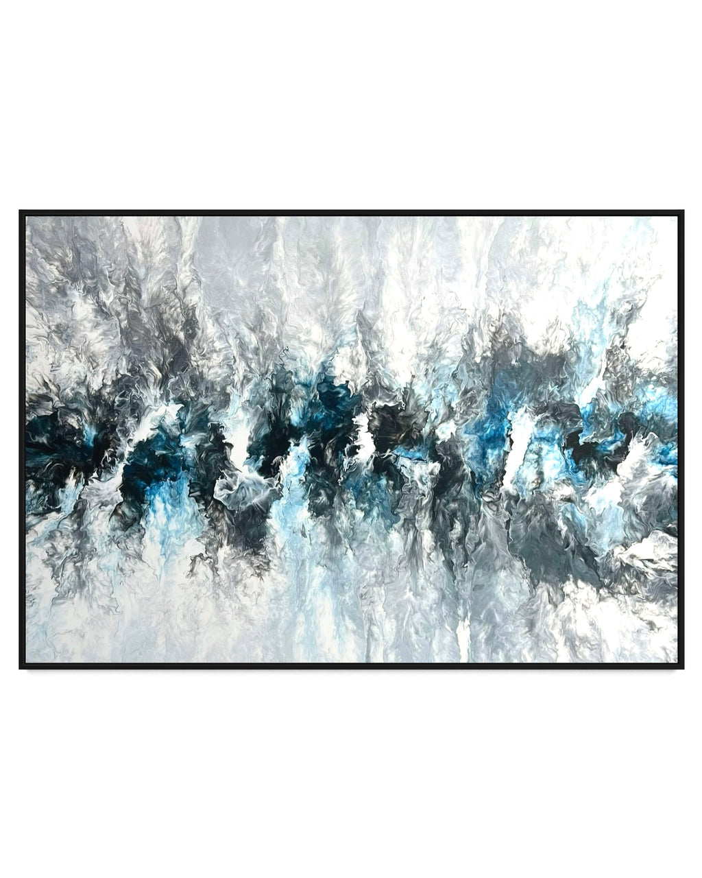 "Blueberry Ice" - Canvas Print
