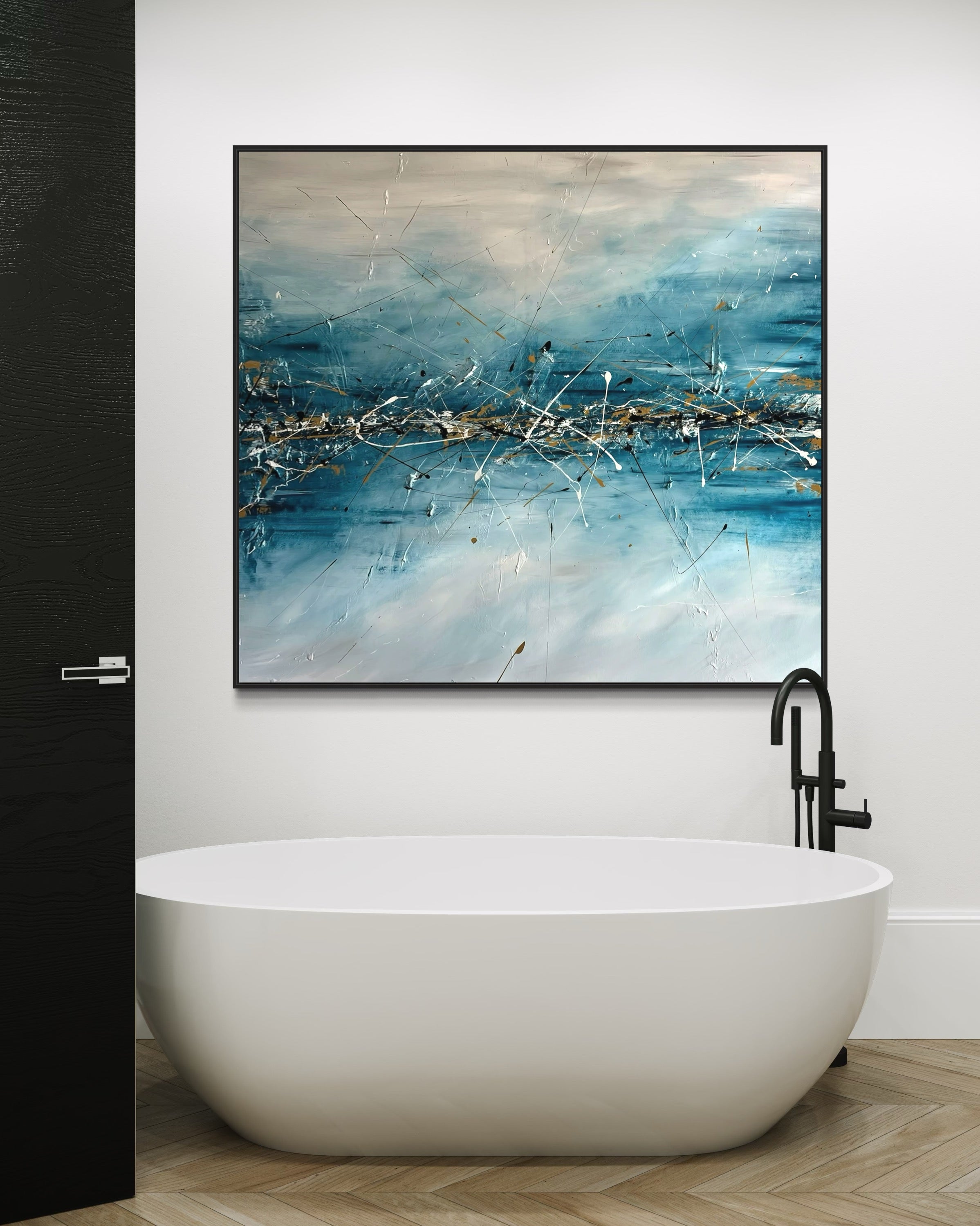 "Clear Lightning" - Canvas Print