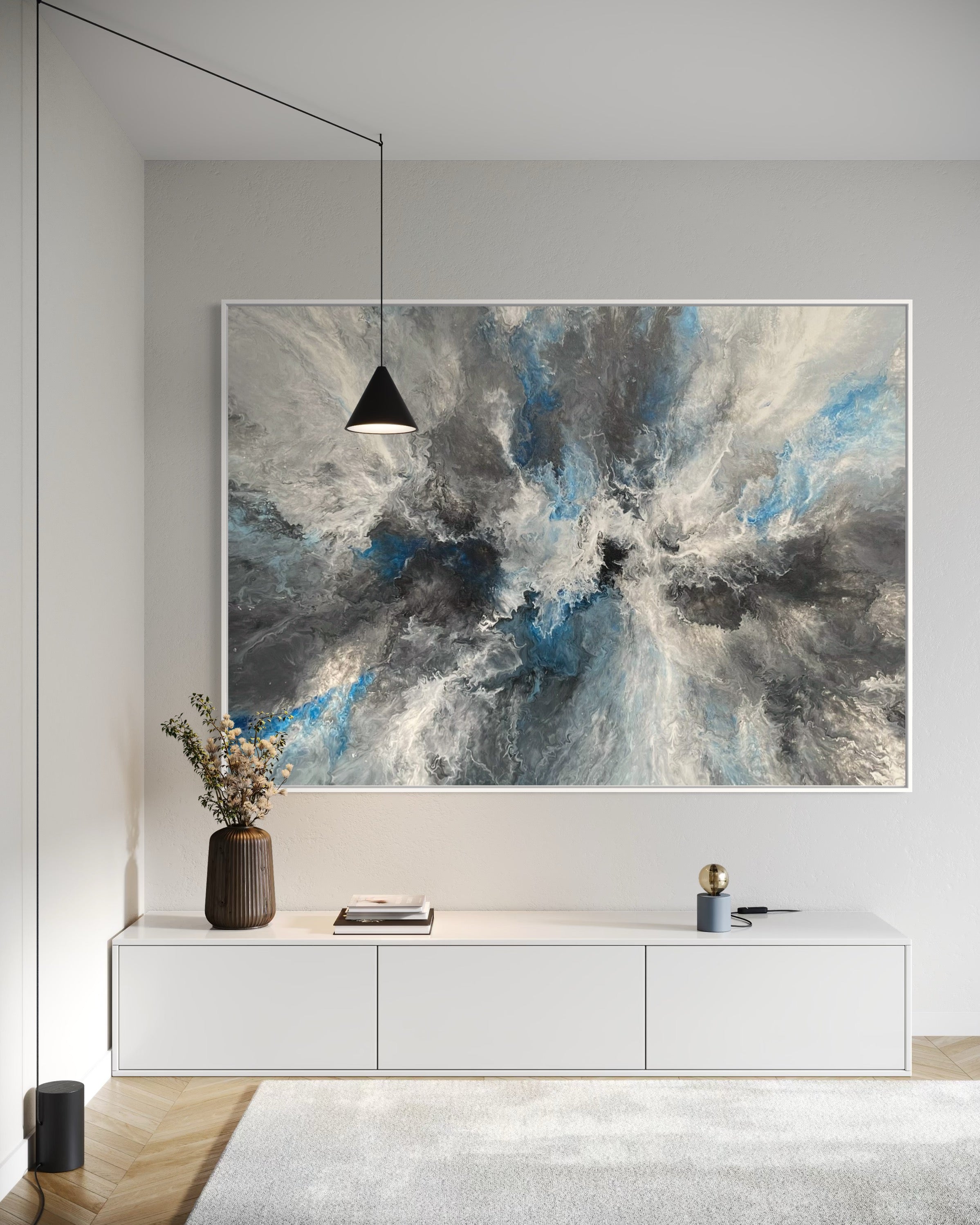 "Blue Steel" - Canvas Print