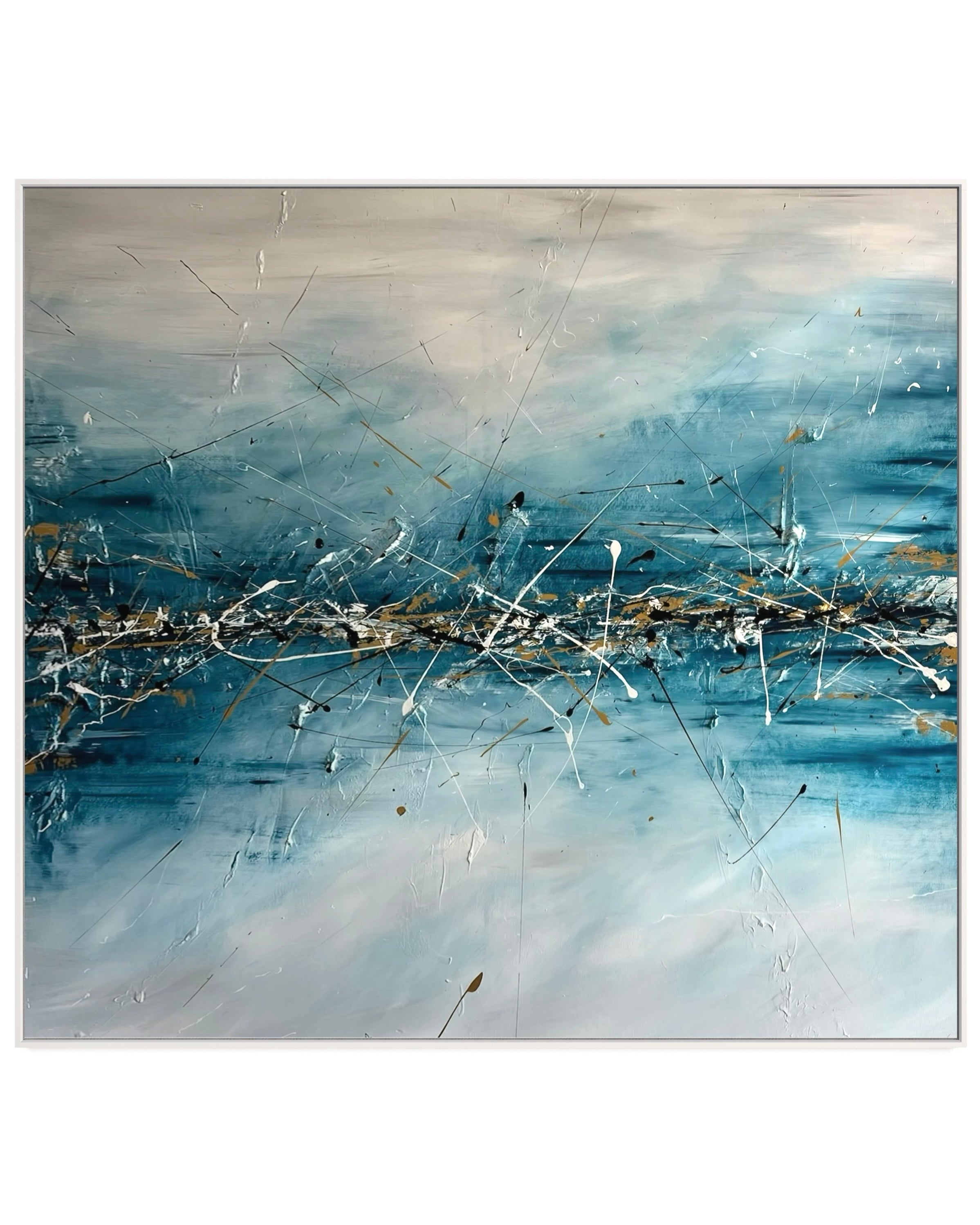 "Clear Lightning" - Canvas Print