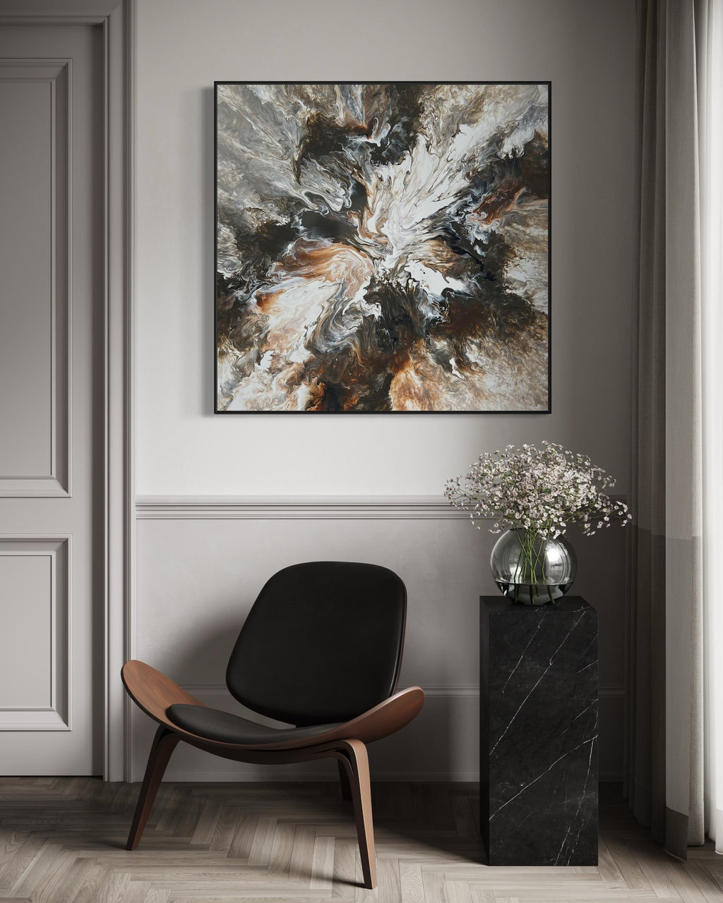 "Cappuccino Burst" Original