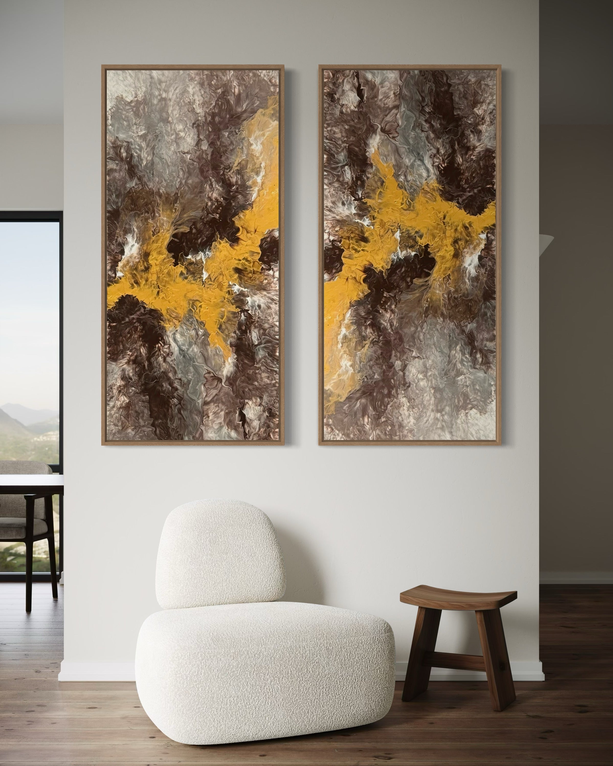 "Double Trouble" - Set of 2 Canvas Prints