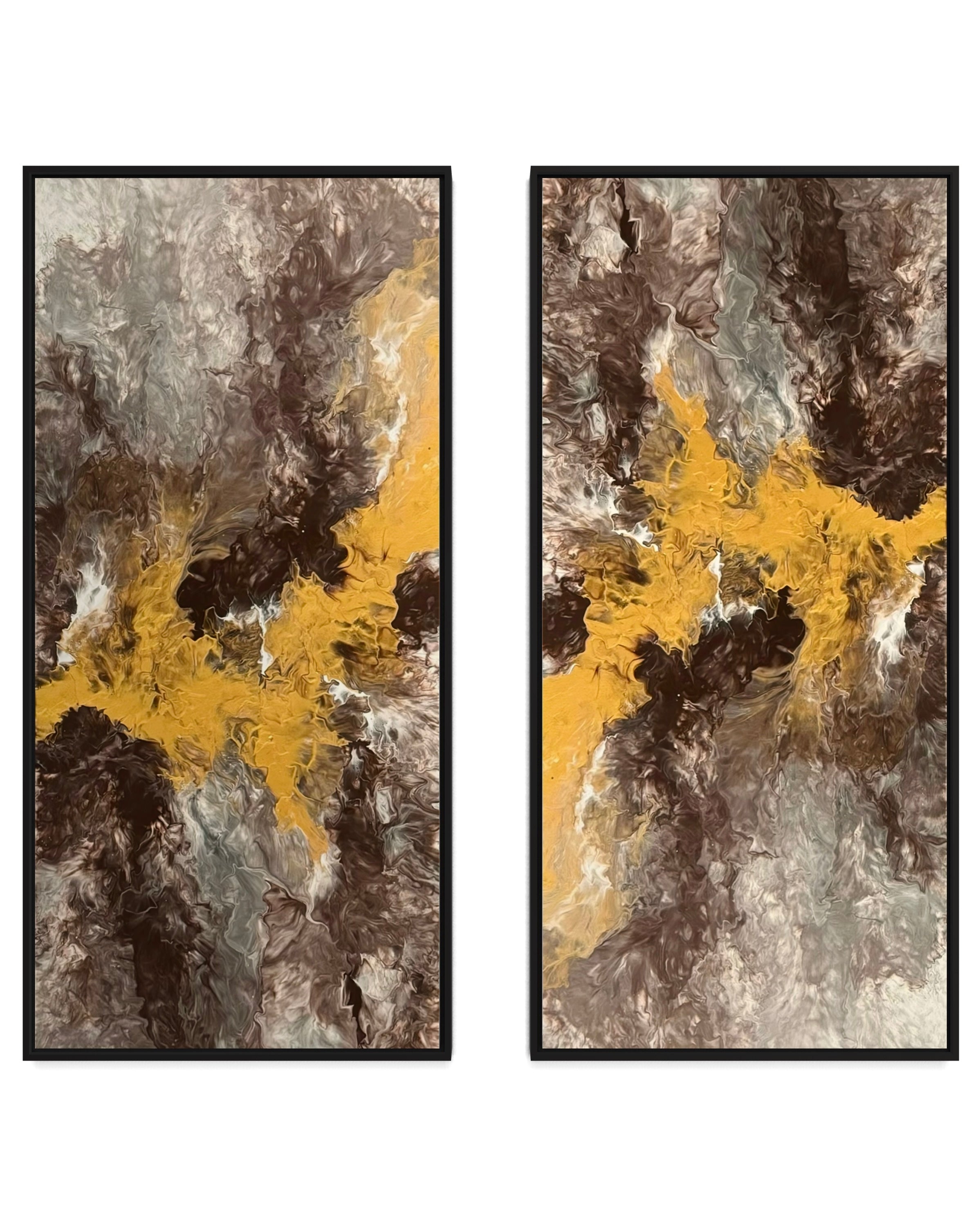 "Double Trouble" - Set of 2 Canvas Prints