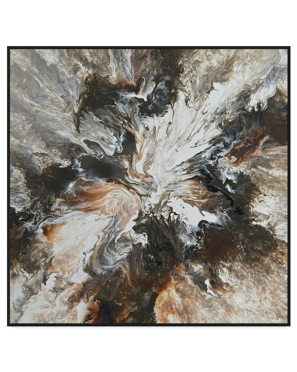 "Cappuccino Burst" Original