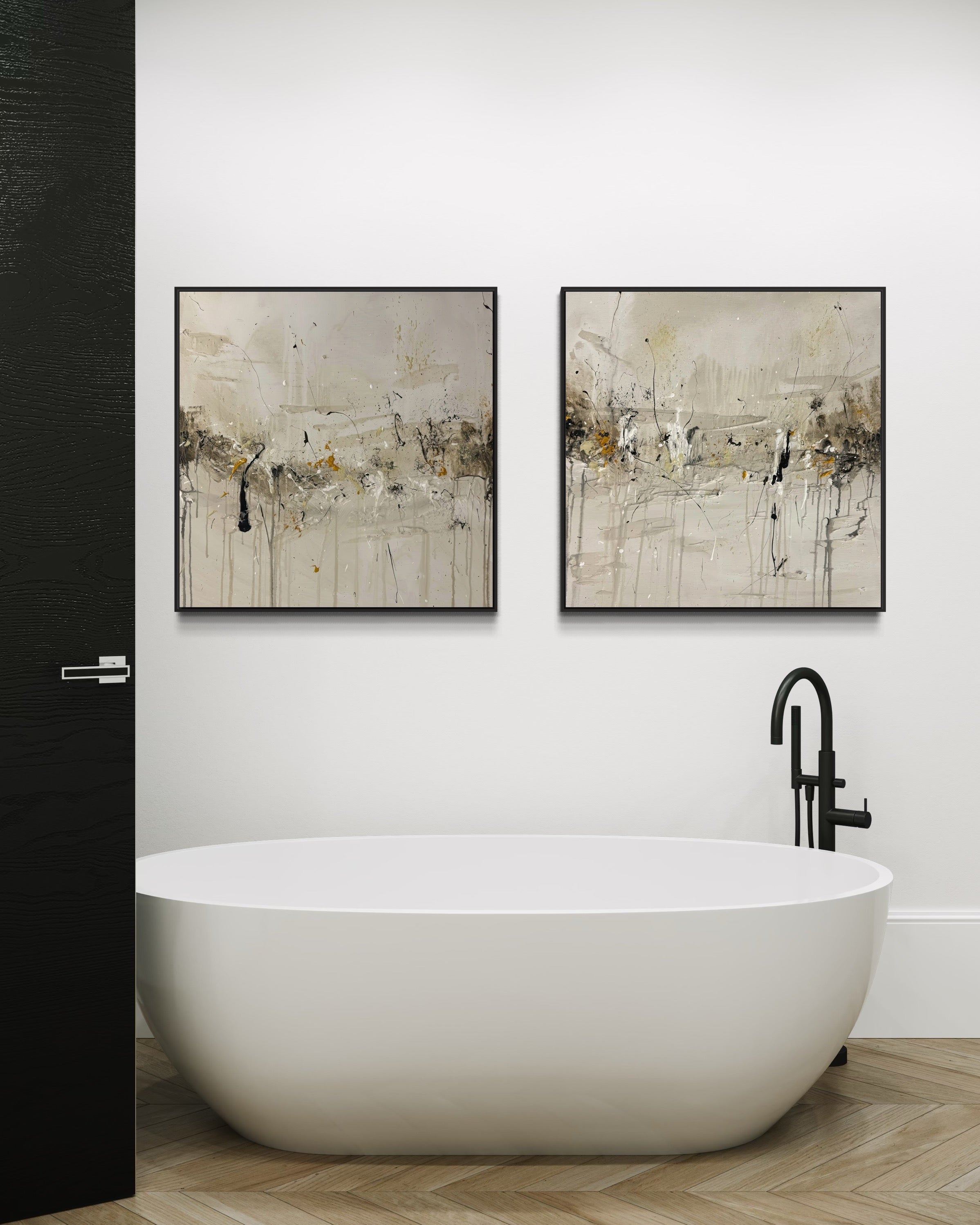 "Camps Bay" Set of 2 Canvas Prints