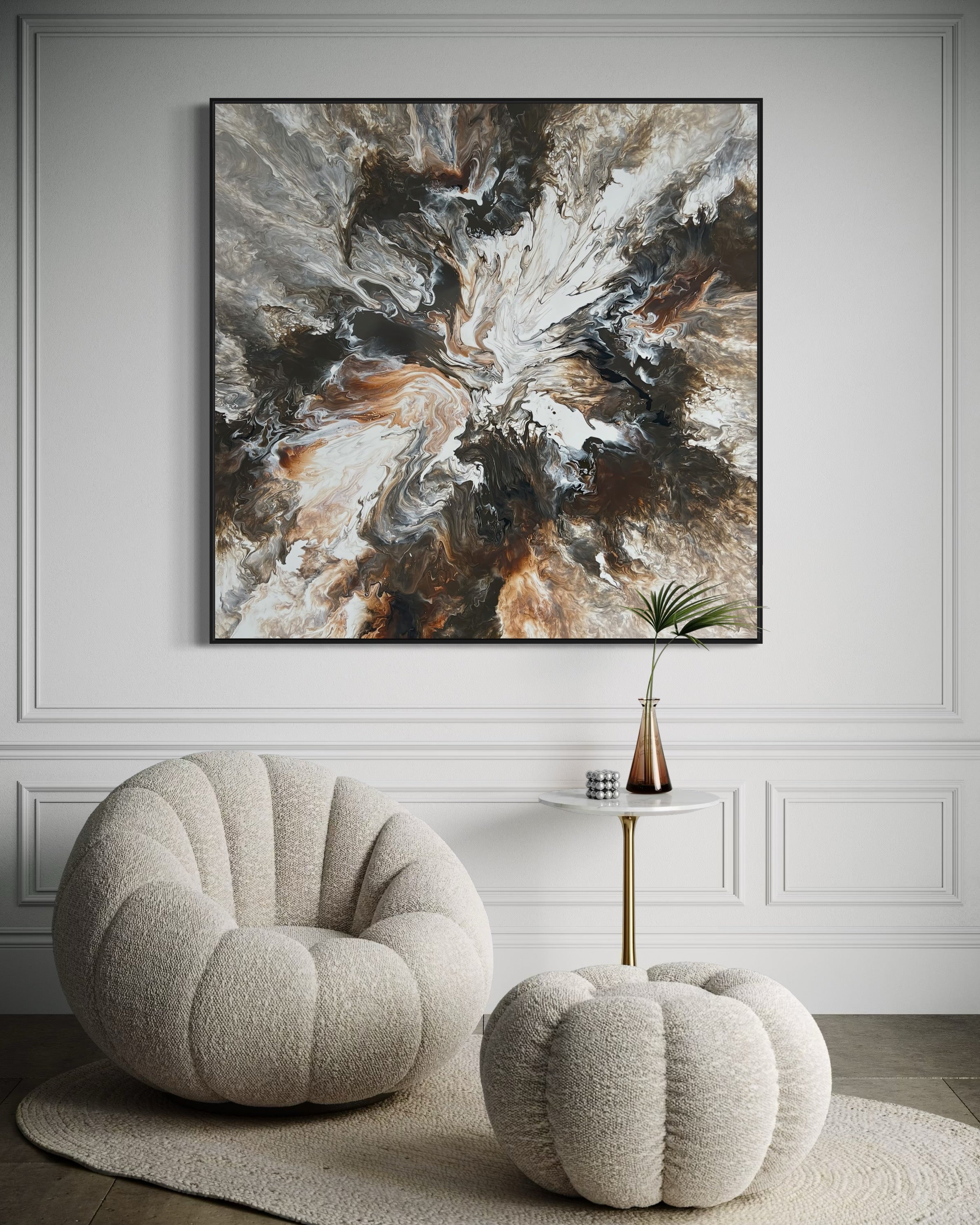 "Cappuccino Burst" Original