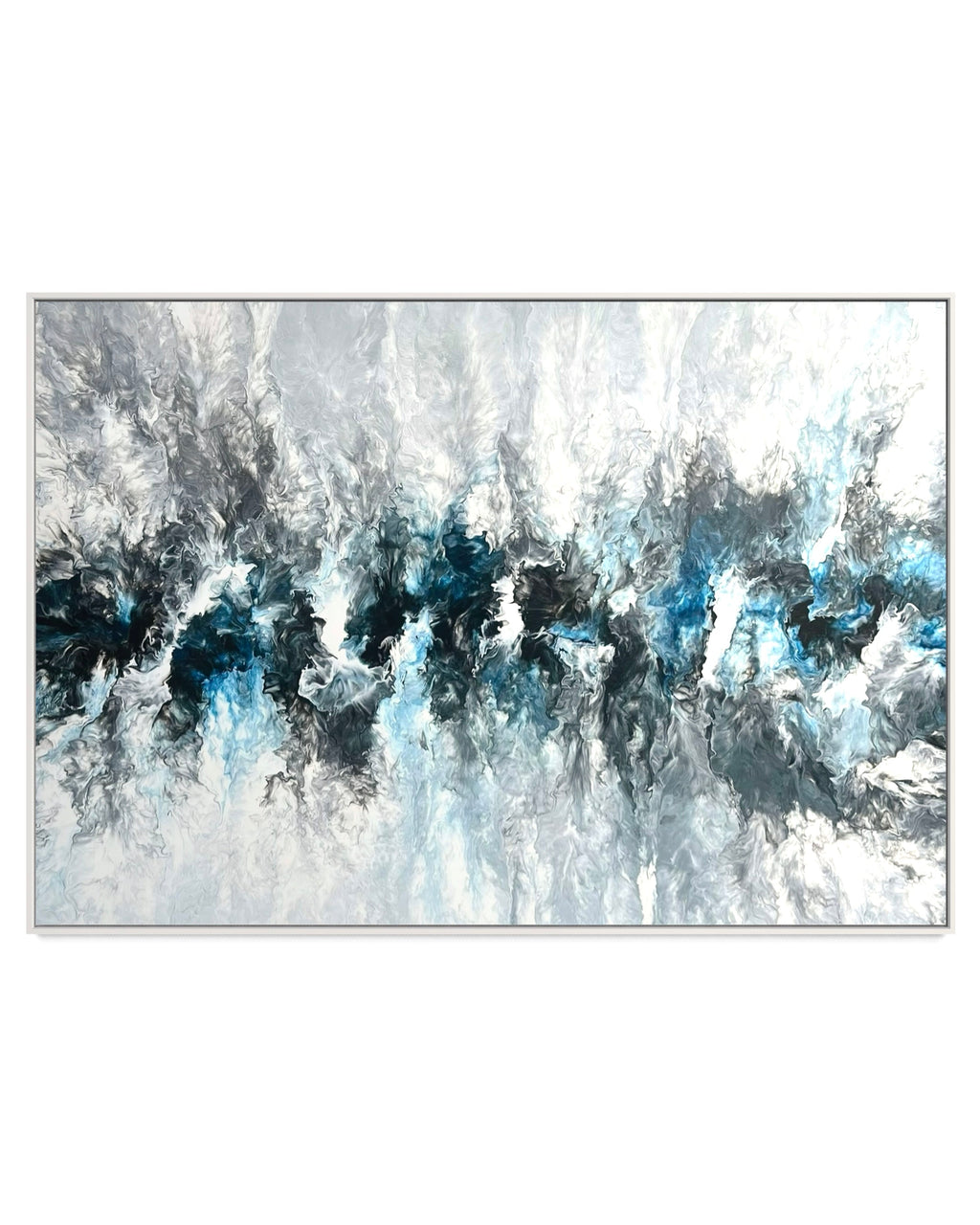 "Blueberry Ice" - Canvas Print