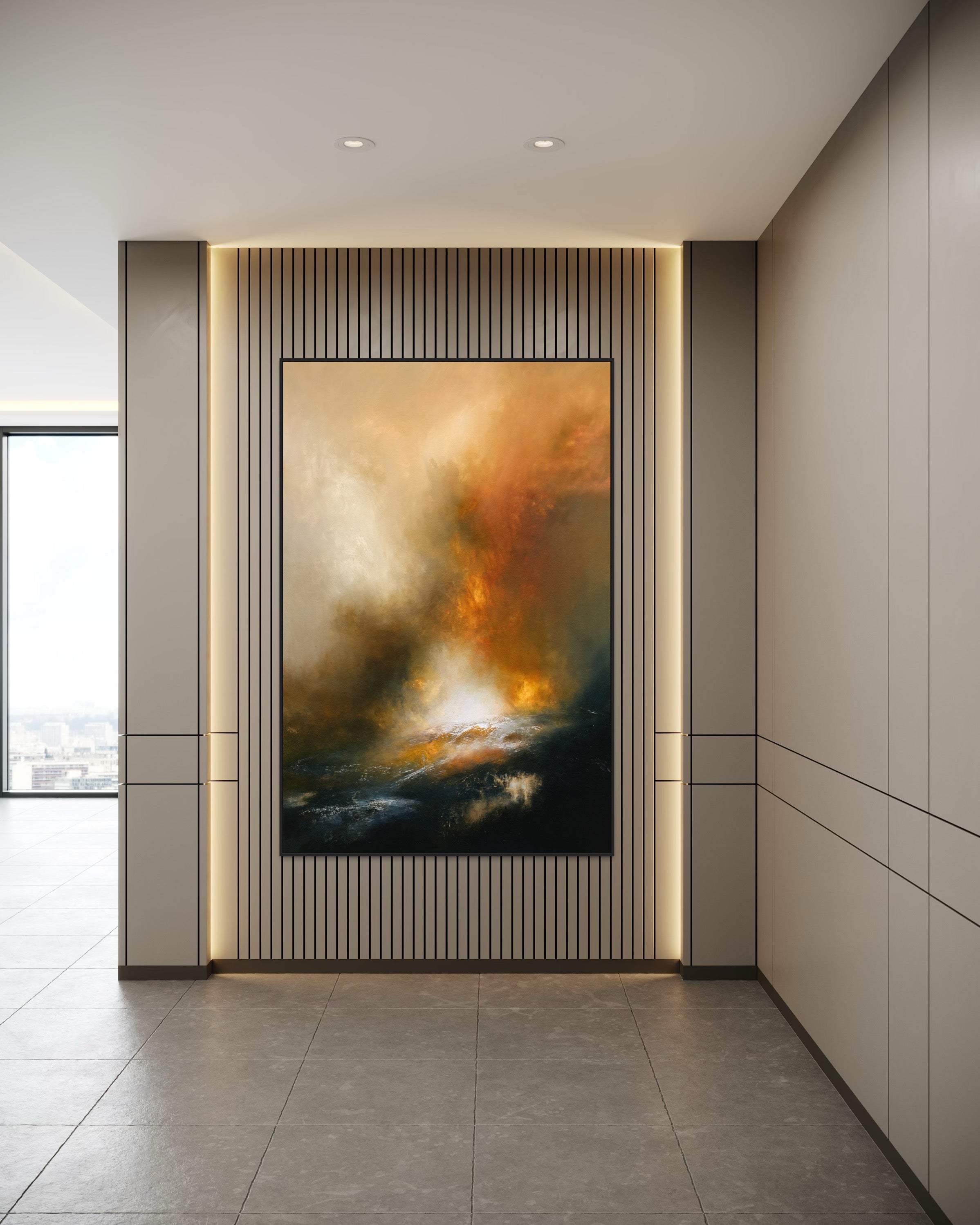 "Burning Desire" Canvas Print