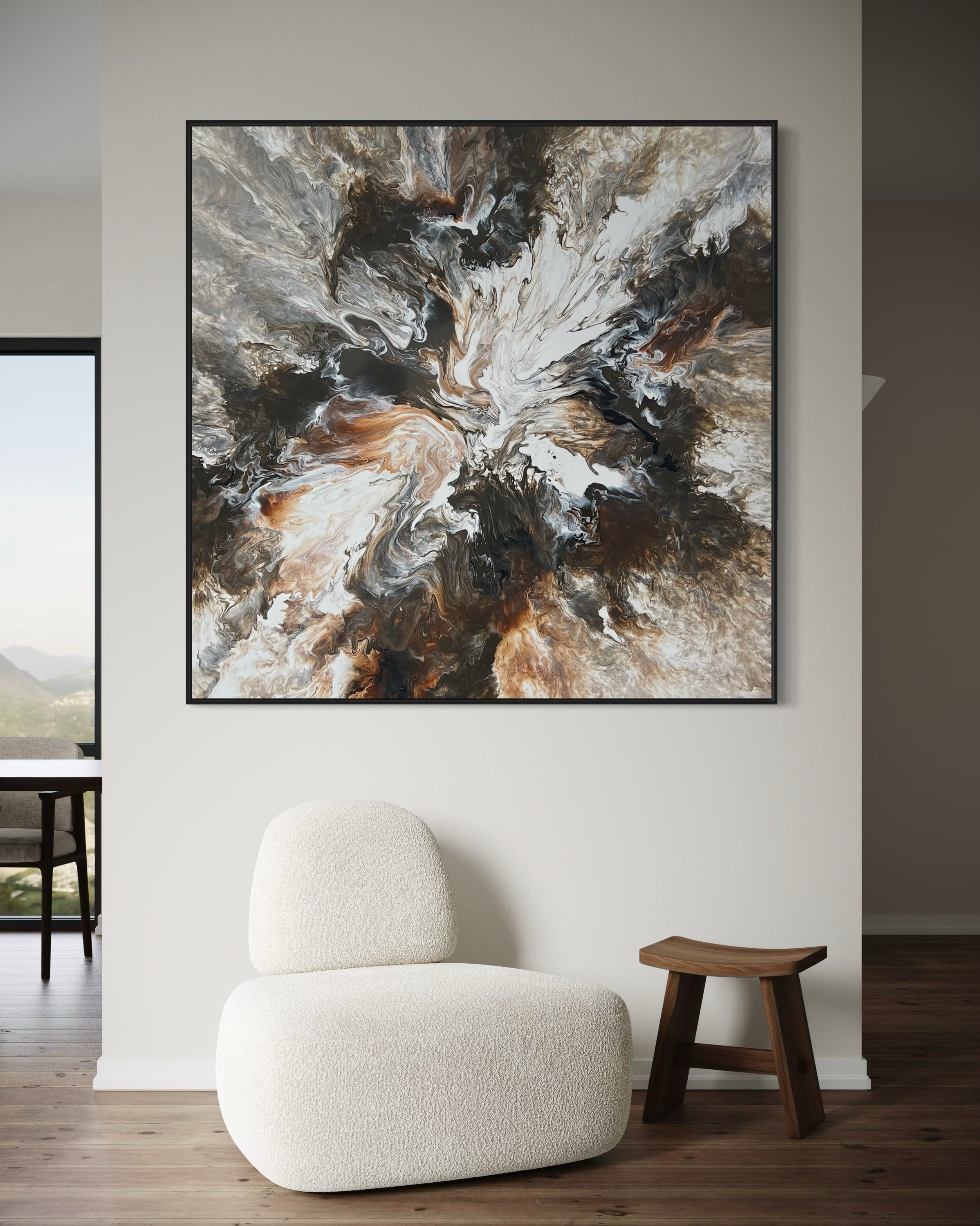 "Cappuccino Burst" Original