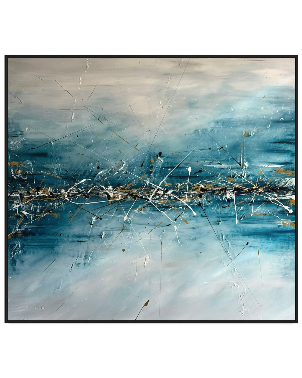 "Clear Lightning" - Canvas Print