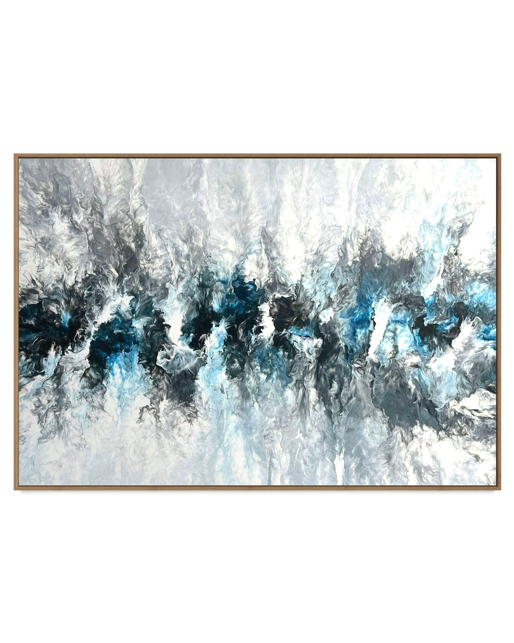 "Blueberry Ice" - Canvas Print