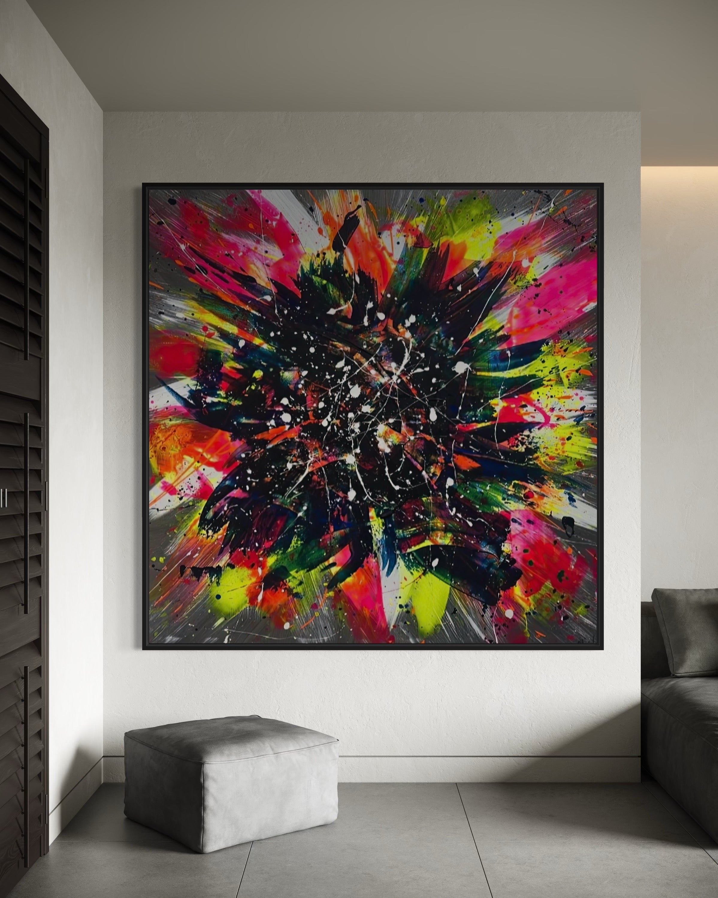 "Bursting" - Canvas Print