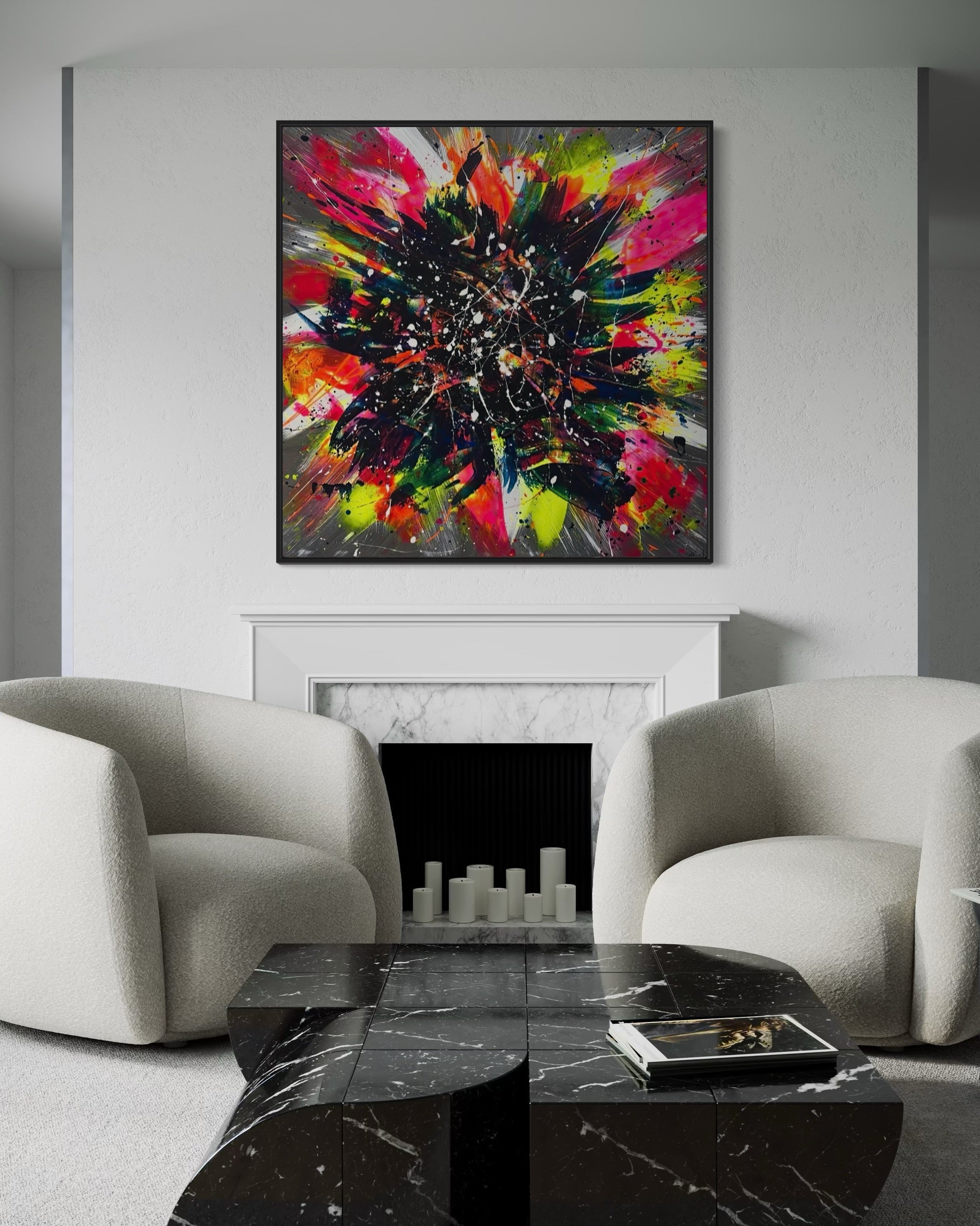 "Bursting" - Canvas Print