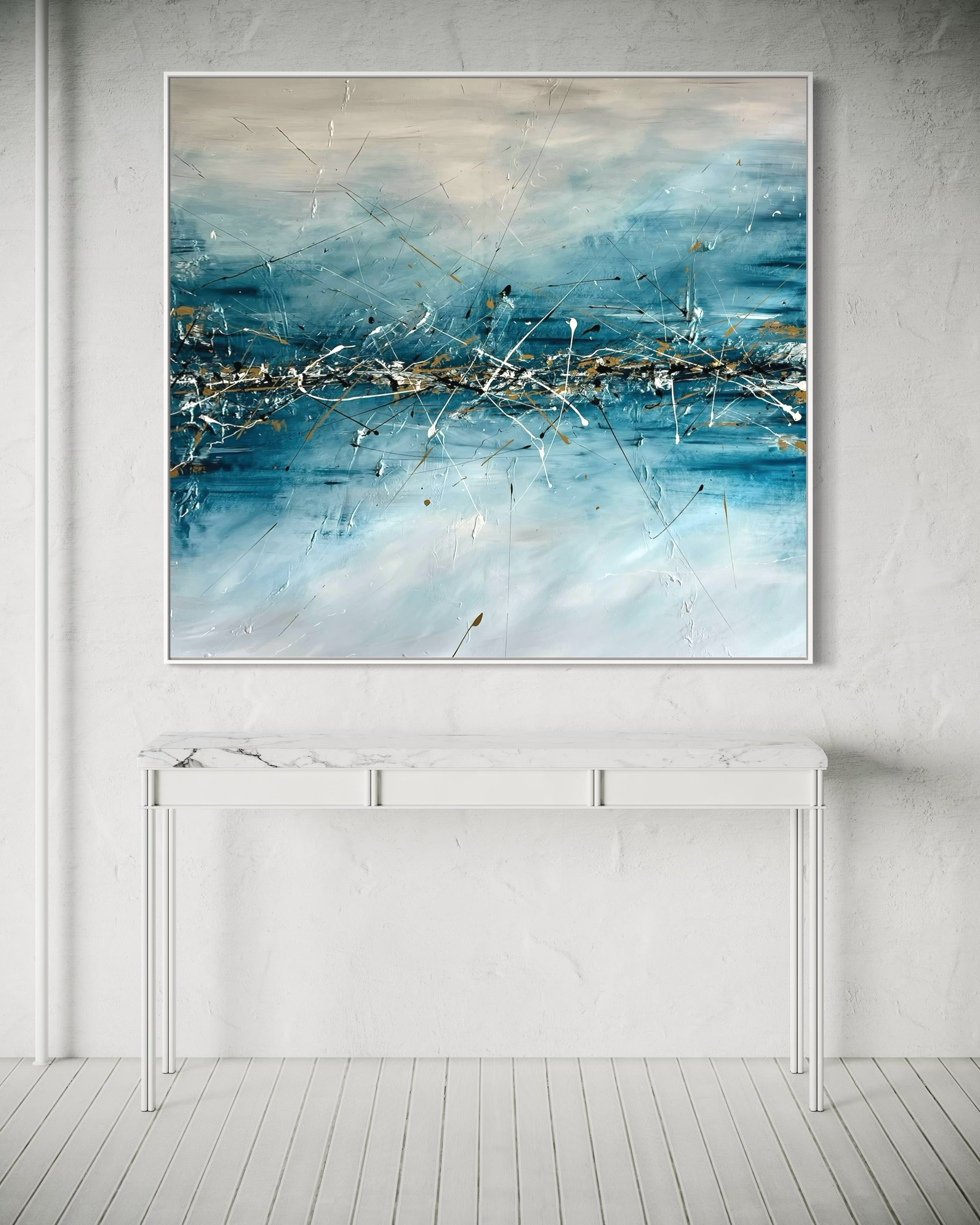 "Clear Lightning" - Canvas Print