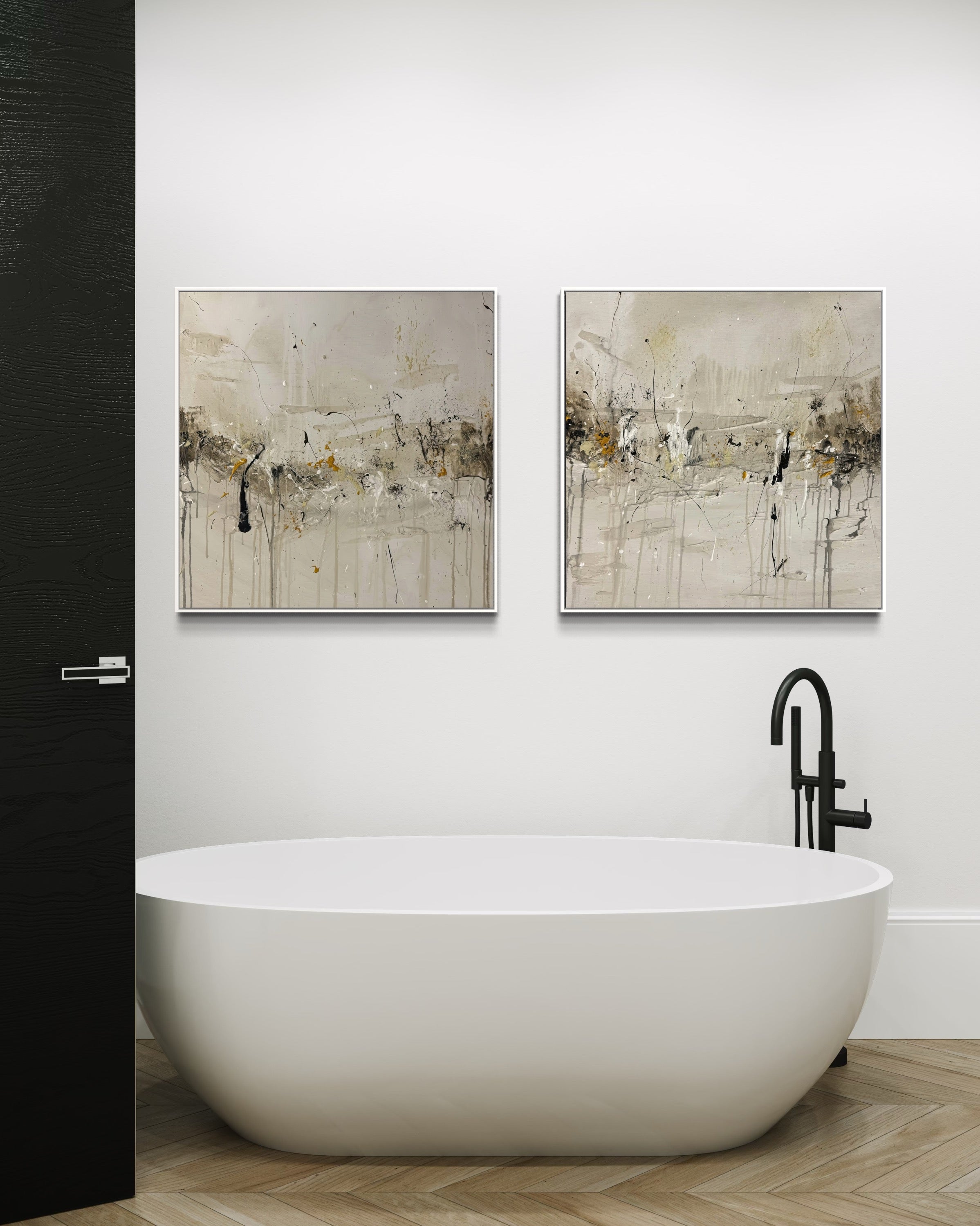 "Camps Bay" Set of 2 Canvas Prints