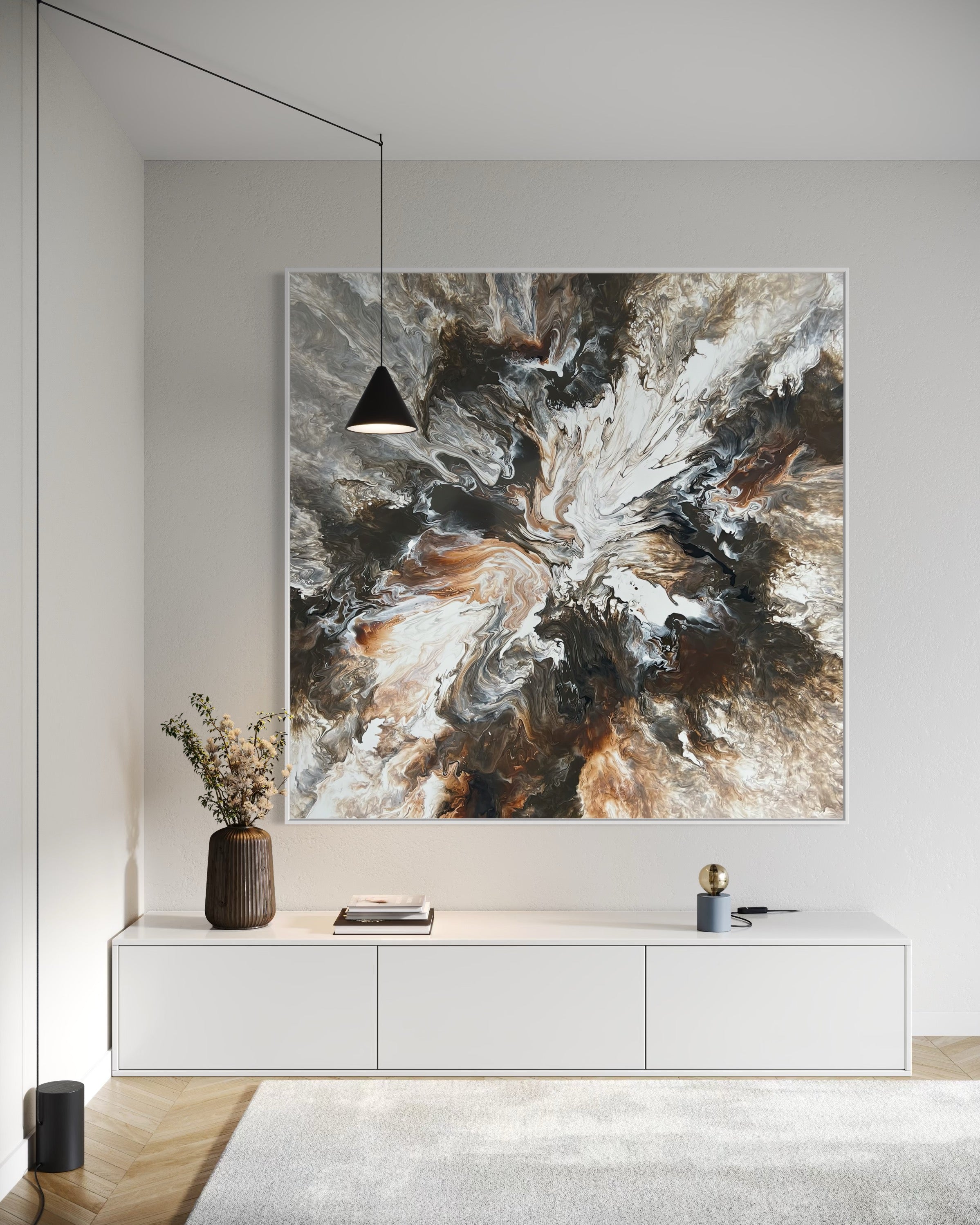 "Cappuccino Burst" Original