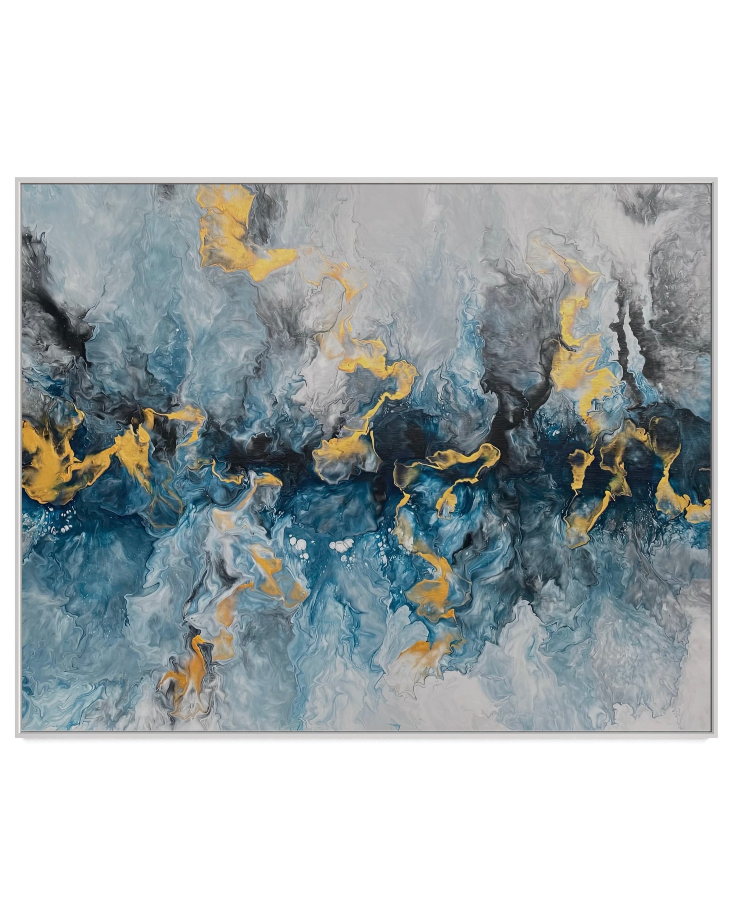 "Blue Crown" - Canvas Print