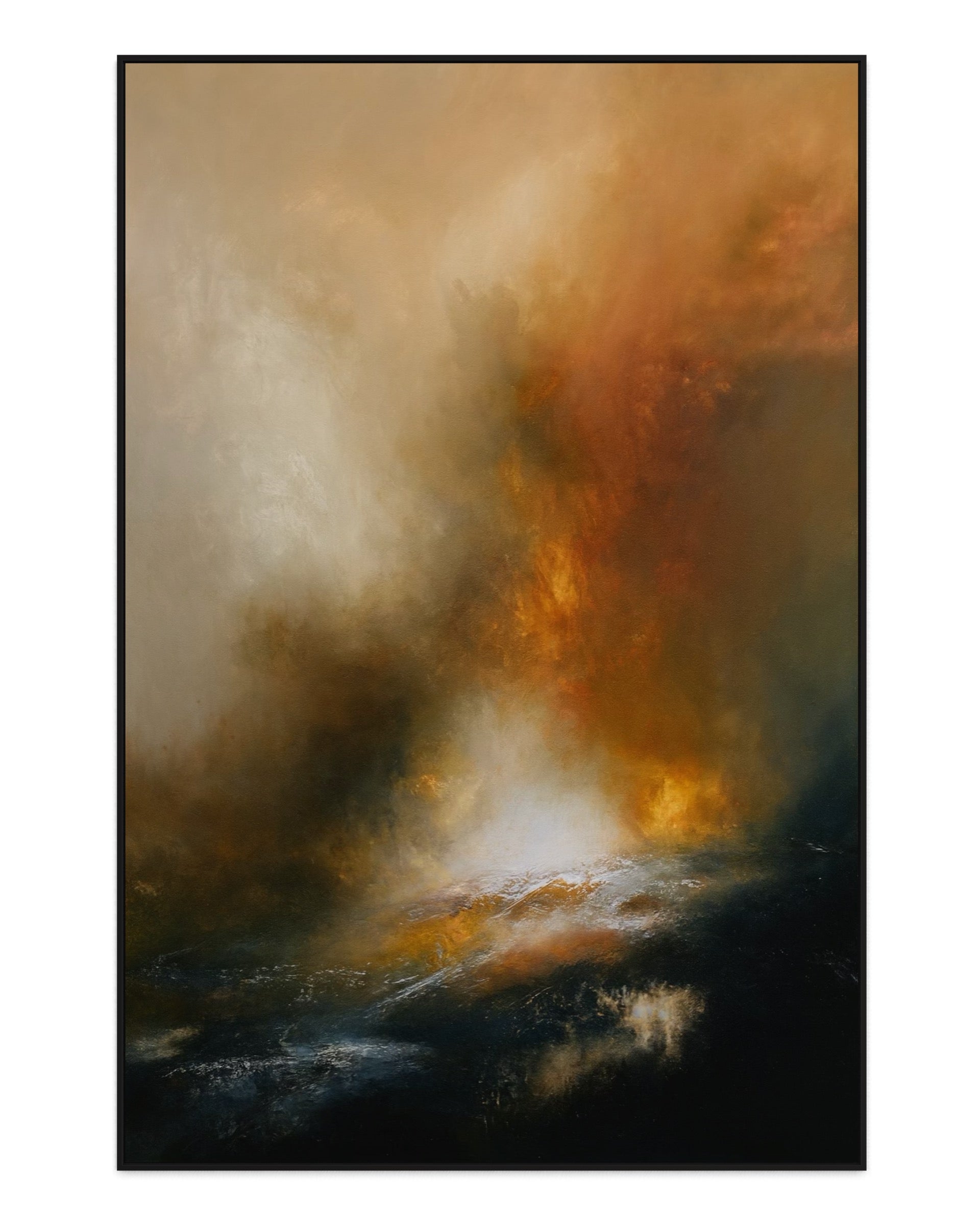 "Burning Desire" Canvas Print