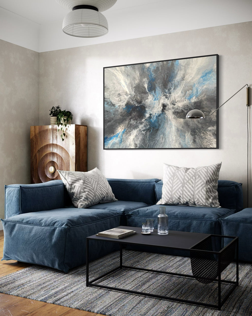 "Blue Steel" - Canvas Print