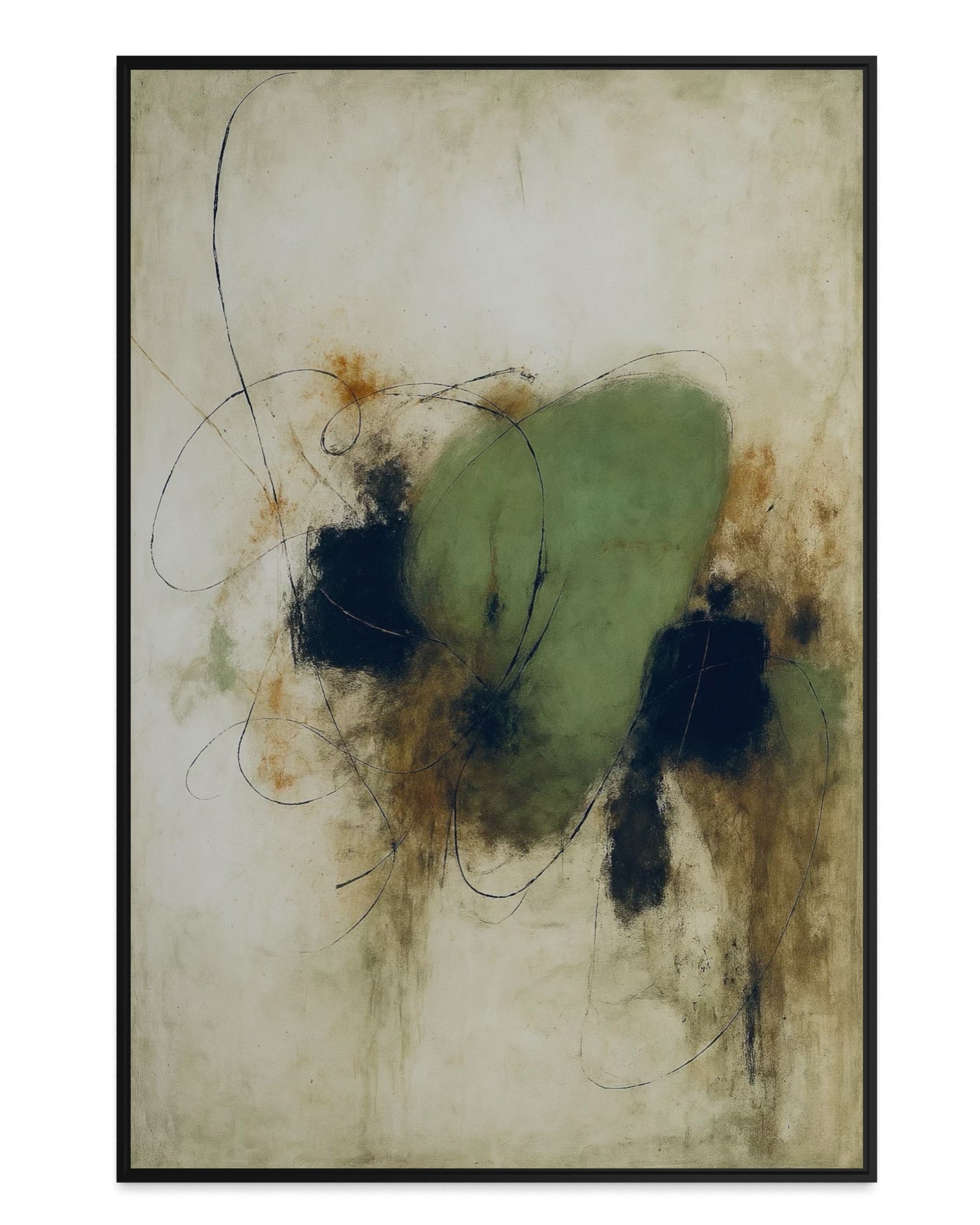 "A Troubled Mind" Canvas Print