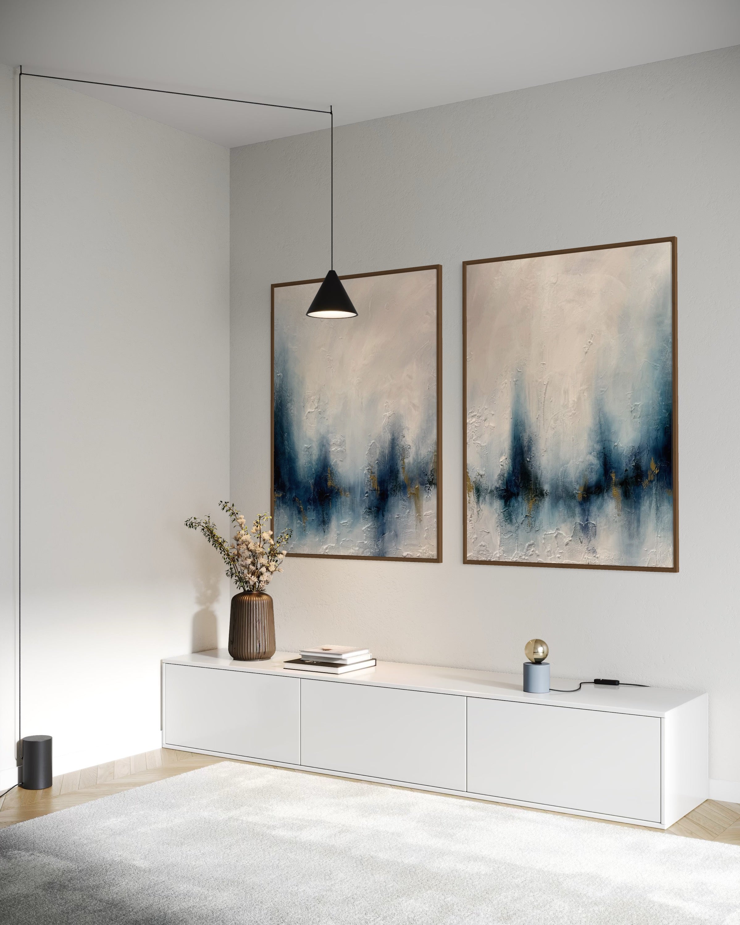 "Call It The Blues" (L) - Canvas Print