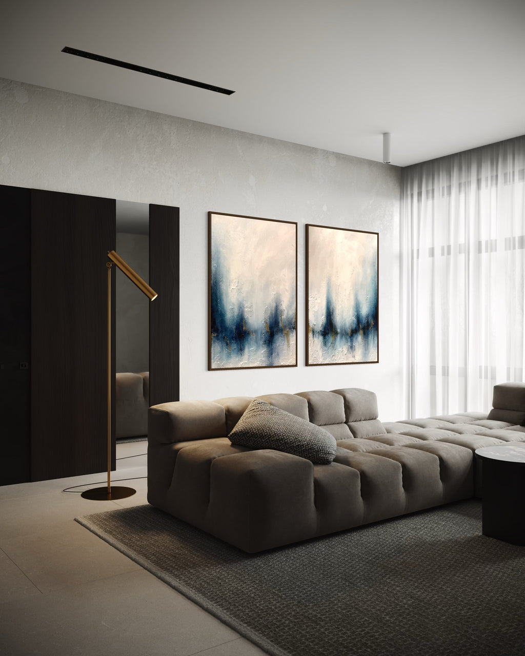 "Call It The Blues" (L) - Canvas Print