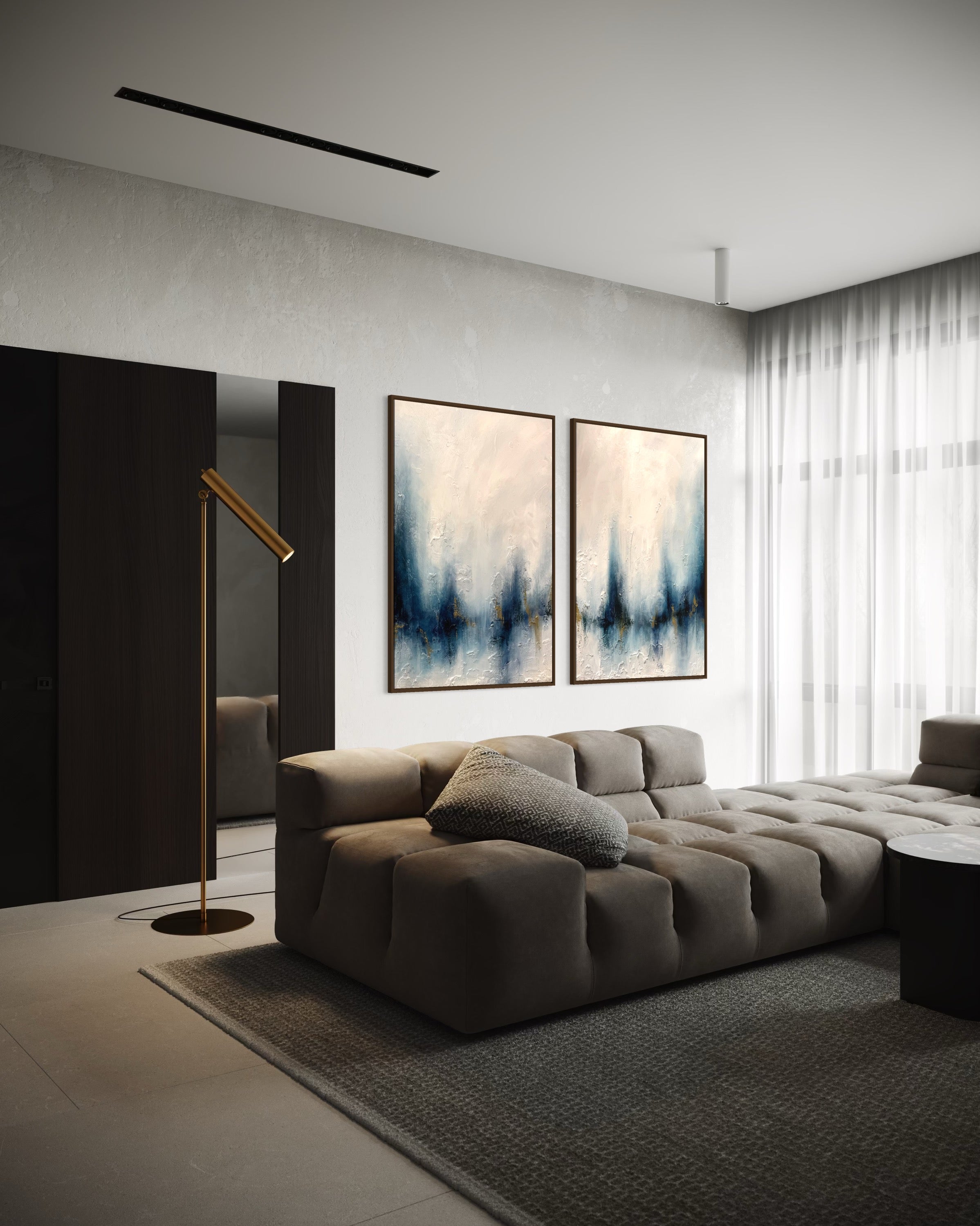 "Call It The Blues" (L) - Canvas Print