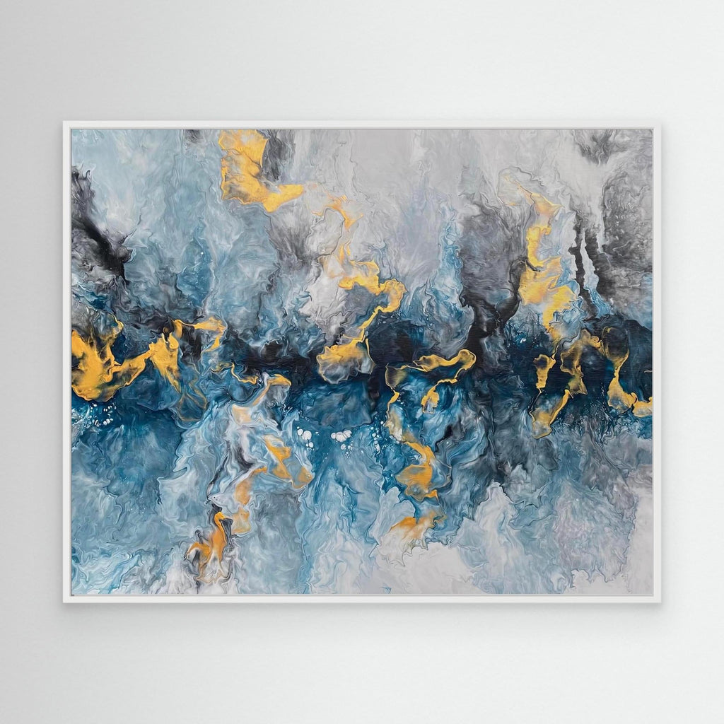 "Blue Crown" - Canvas Print