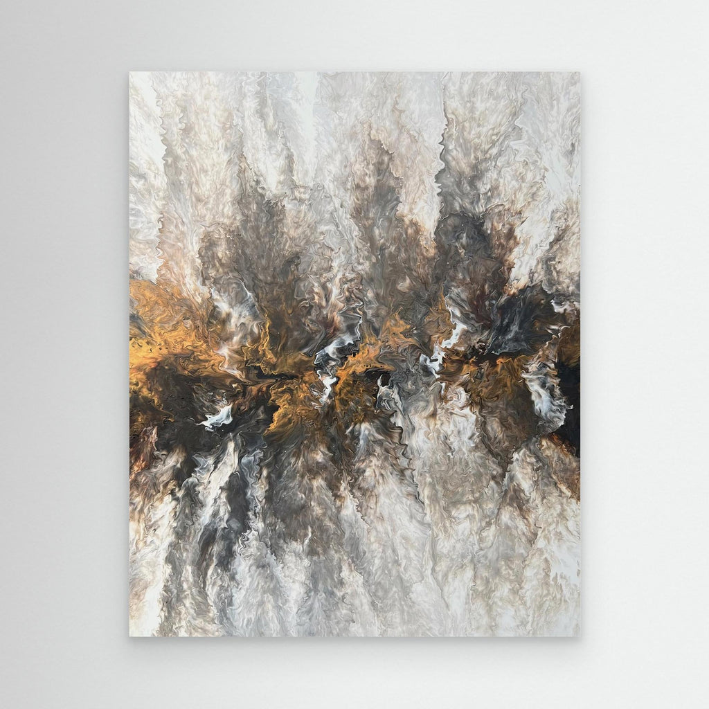 "Golden Jewel" - Canvas Print