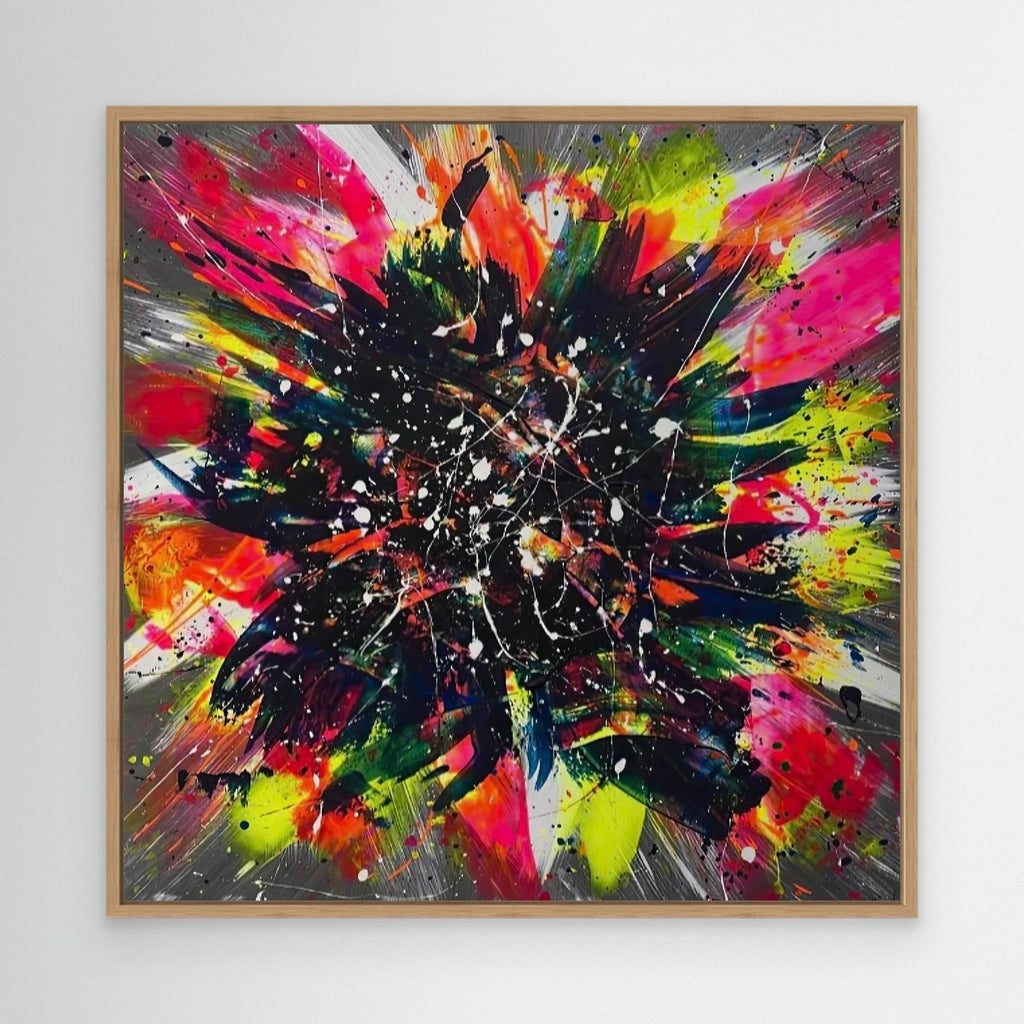 "Bursting" - Canvas Print