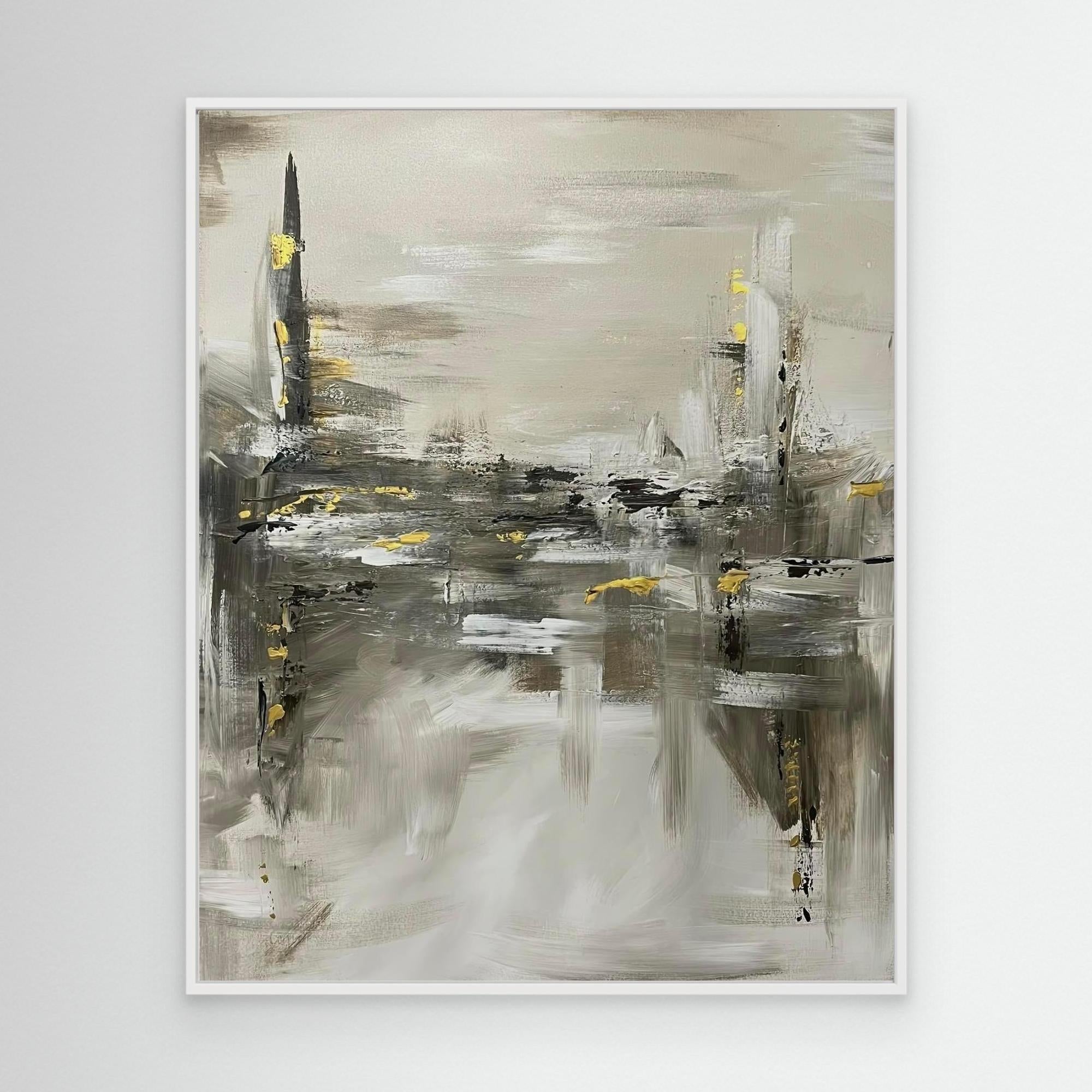 "Urban Evening" - Canvas Print
