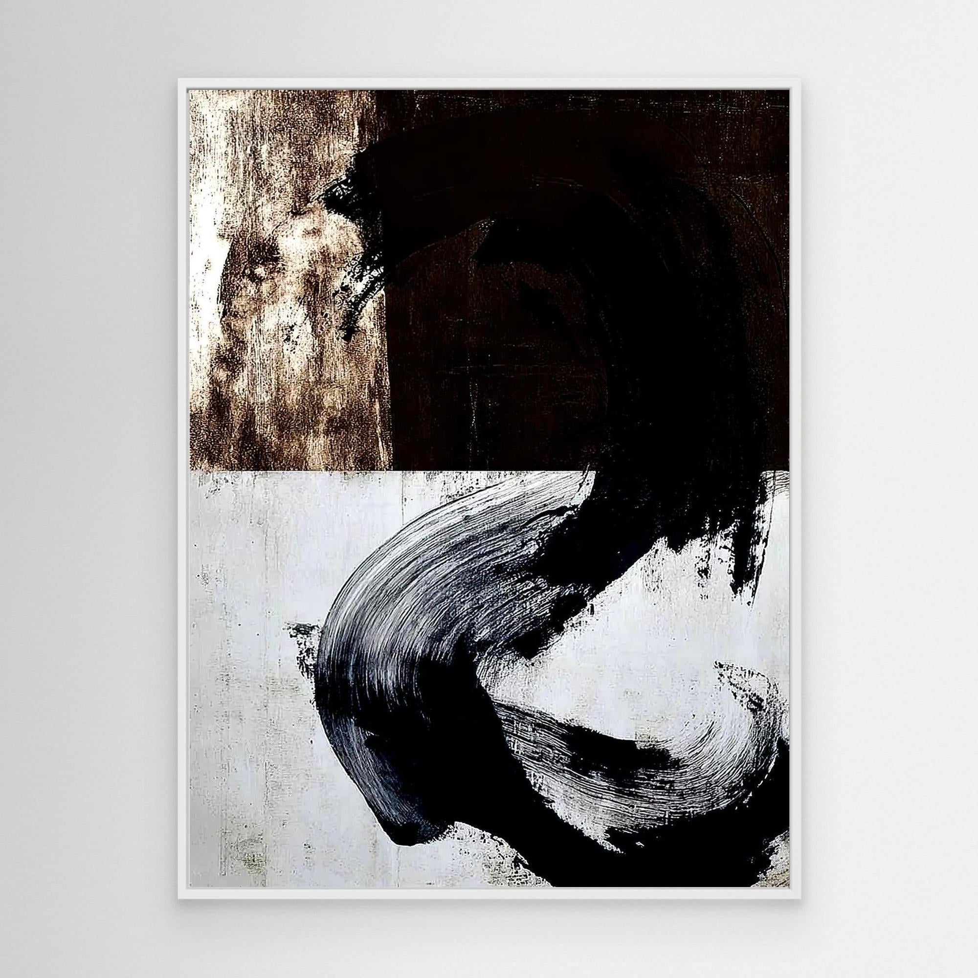 "Elegance though a stroke" Canvas Print