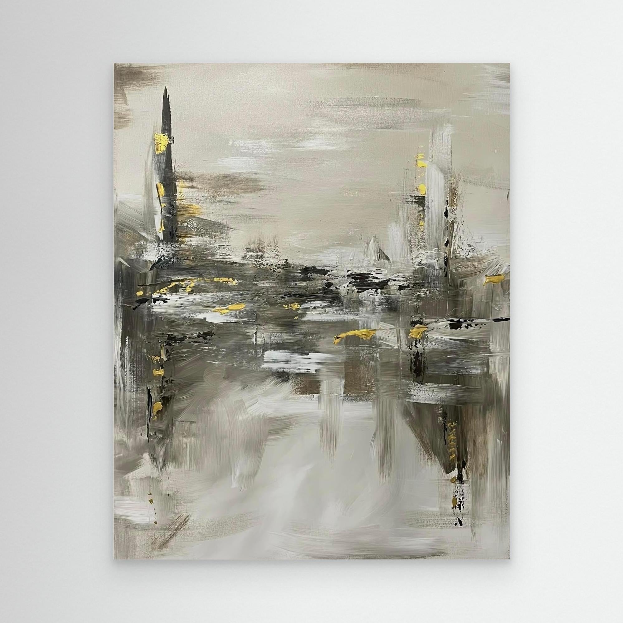 "Urban Evening" - Canvas Print