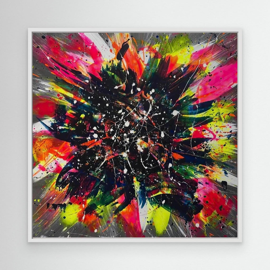 "Bursting" - Canvas Print