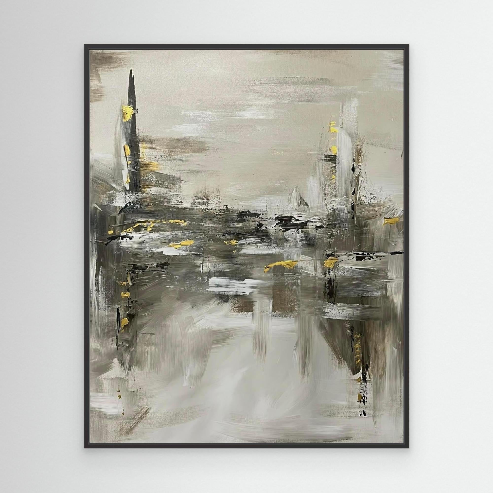 "Urban Evening" - Canvas Print