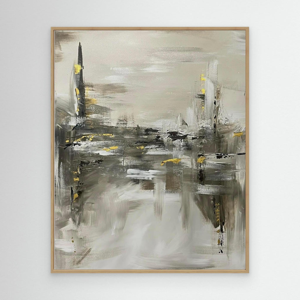 "Urban Evening" - Canvas Print