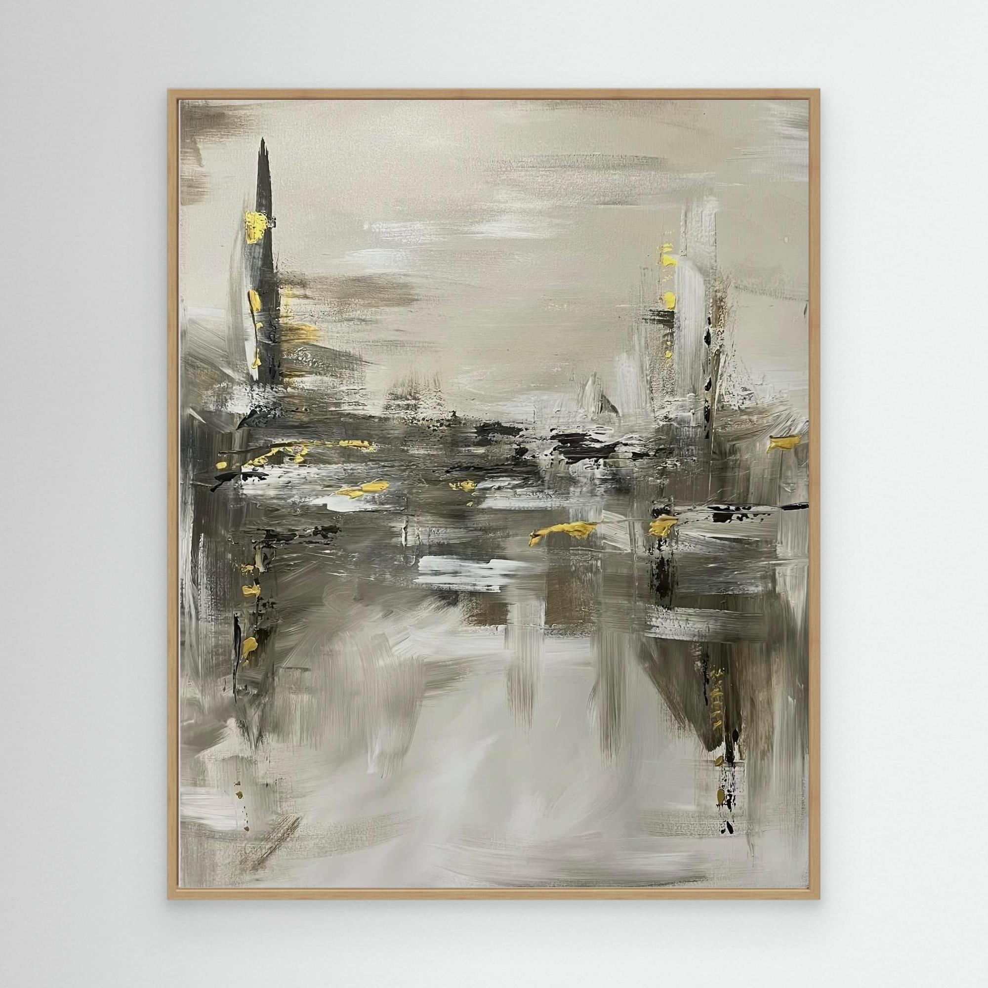"Urban Evening" - Canvas Print