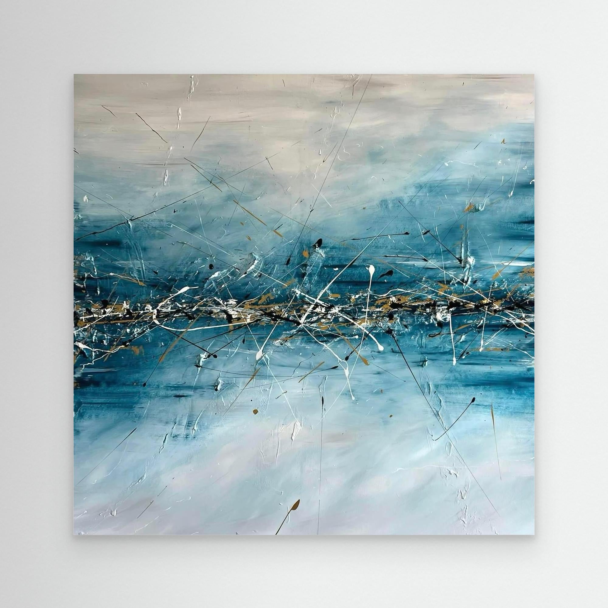 "Clear Lightning" - Canvas Print