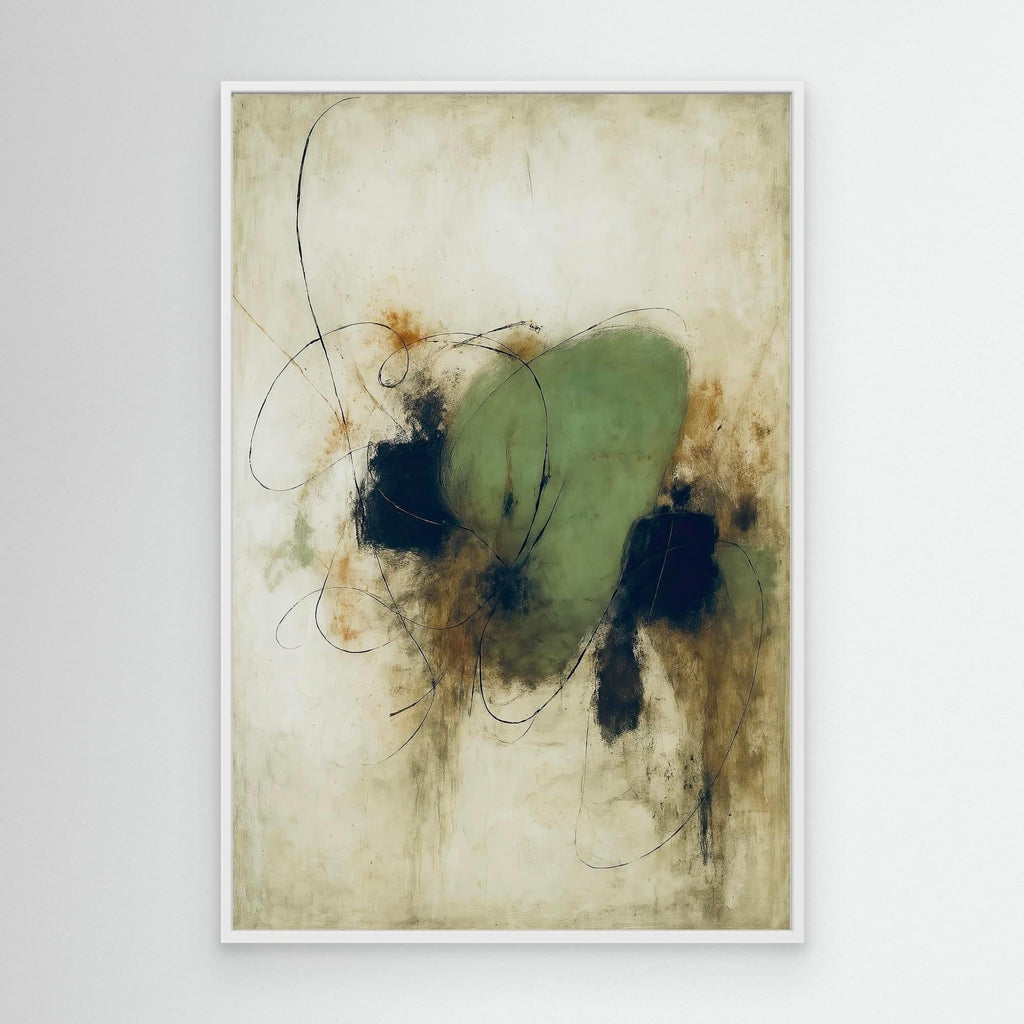 "A Troubled Mind" Canvas Print