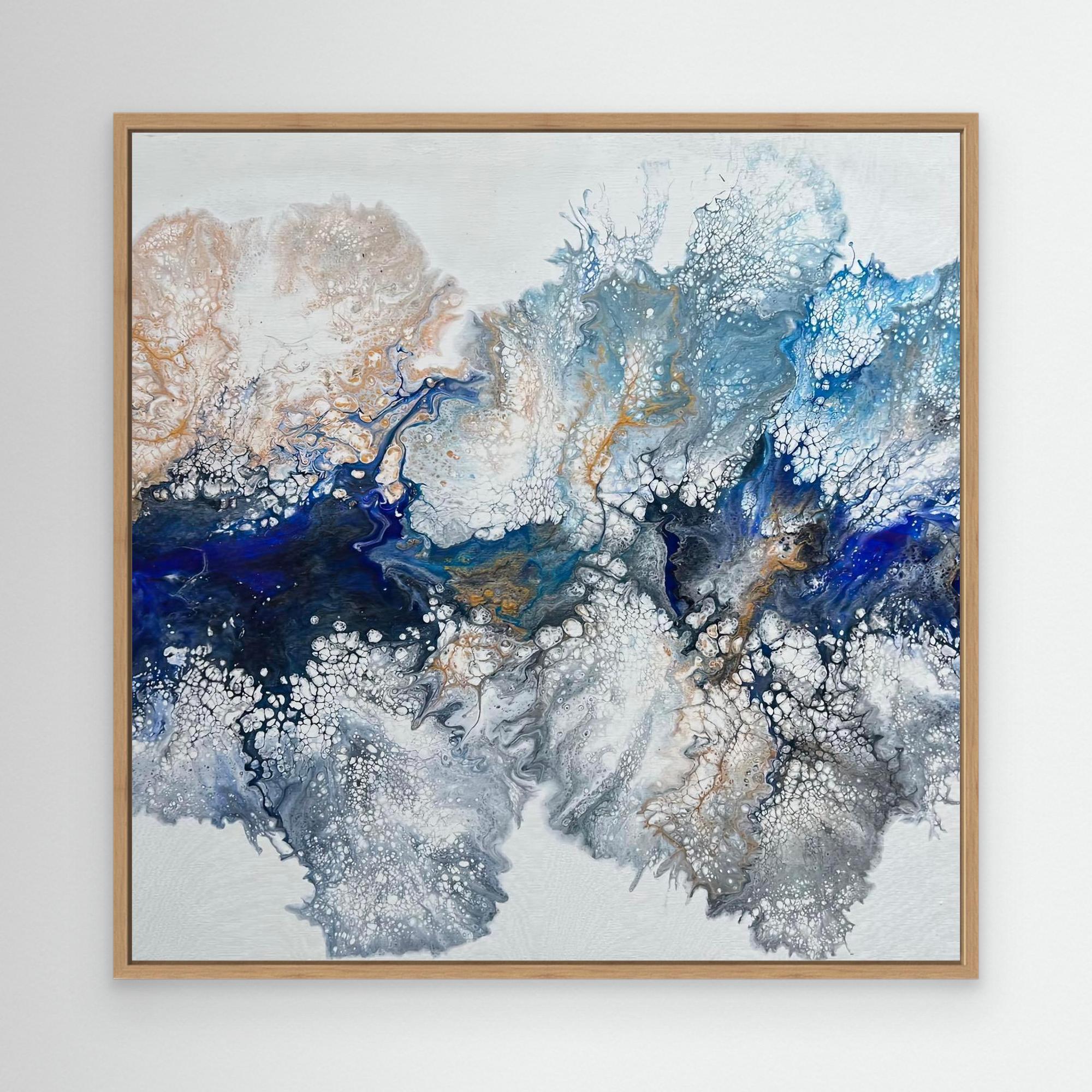 "Ocean Fizz" - Canvas Print