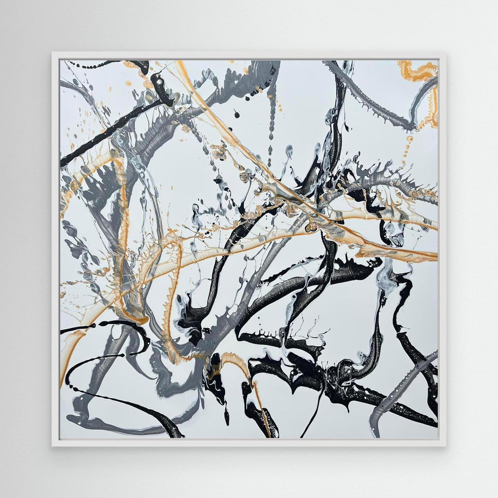 "Liquid Mess" - Canvas Print